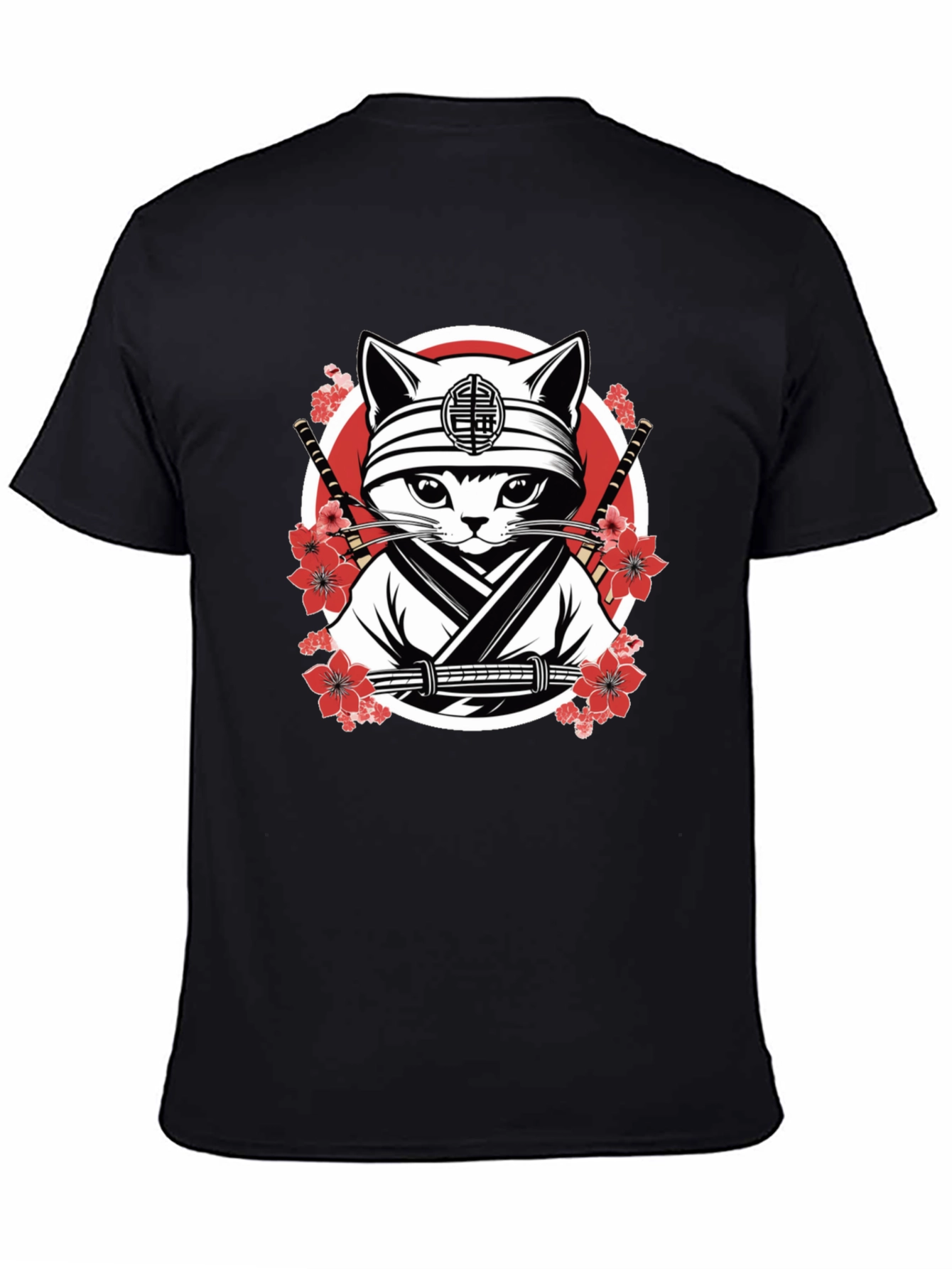 Ninja Cat T-Shirt - Graphic Tee