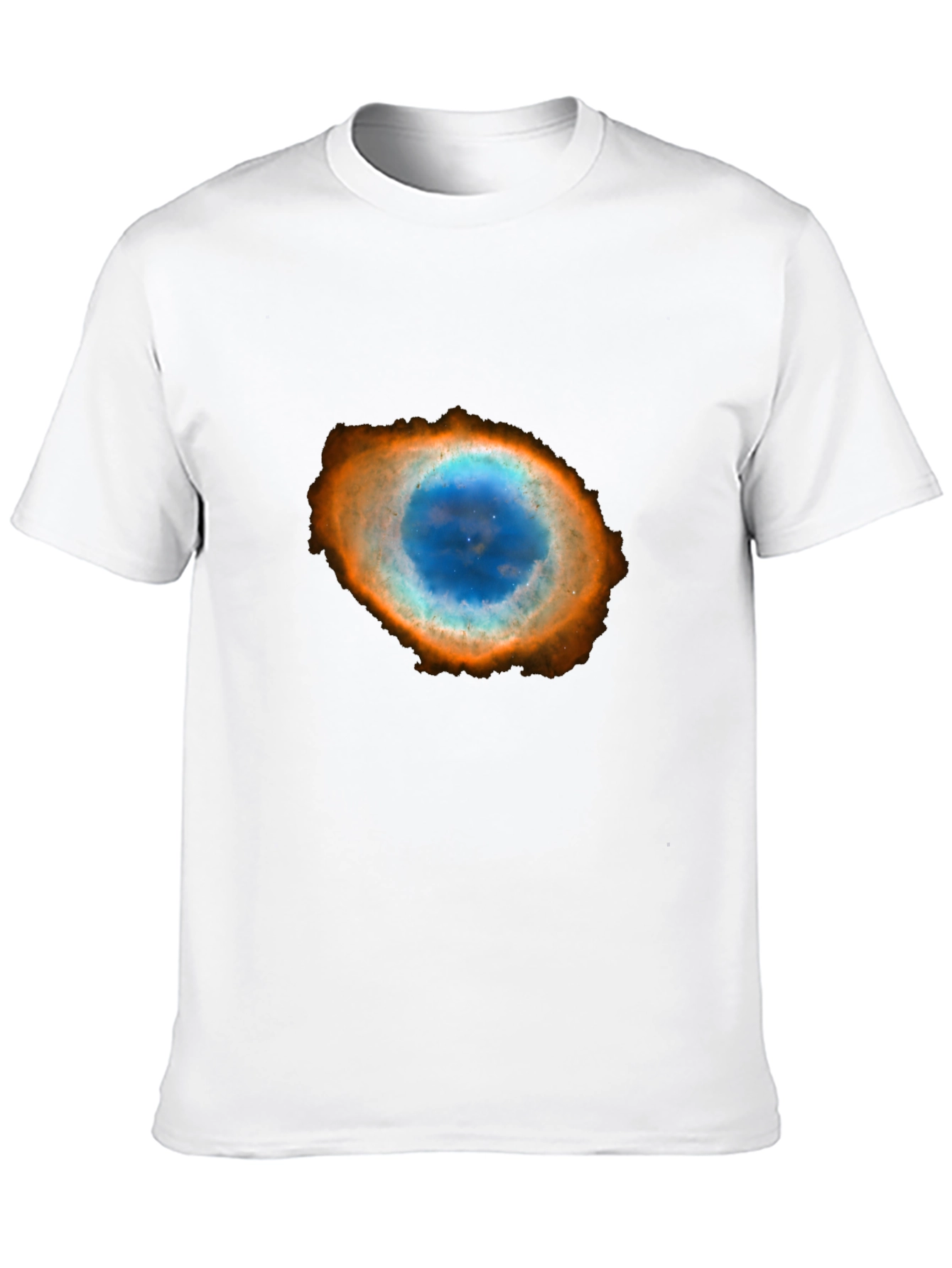 Nebula Graphic Print Black T-Shirt