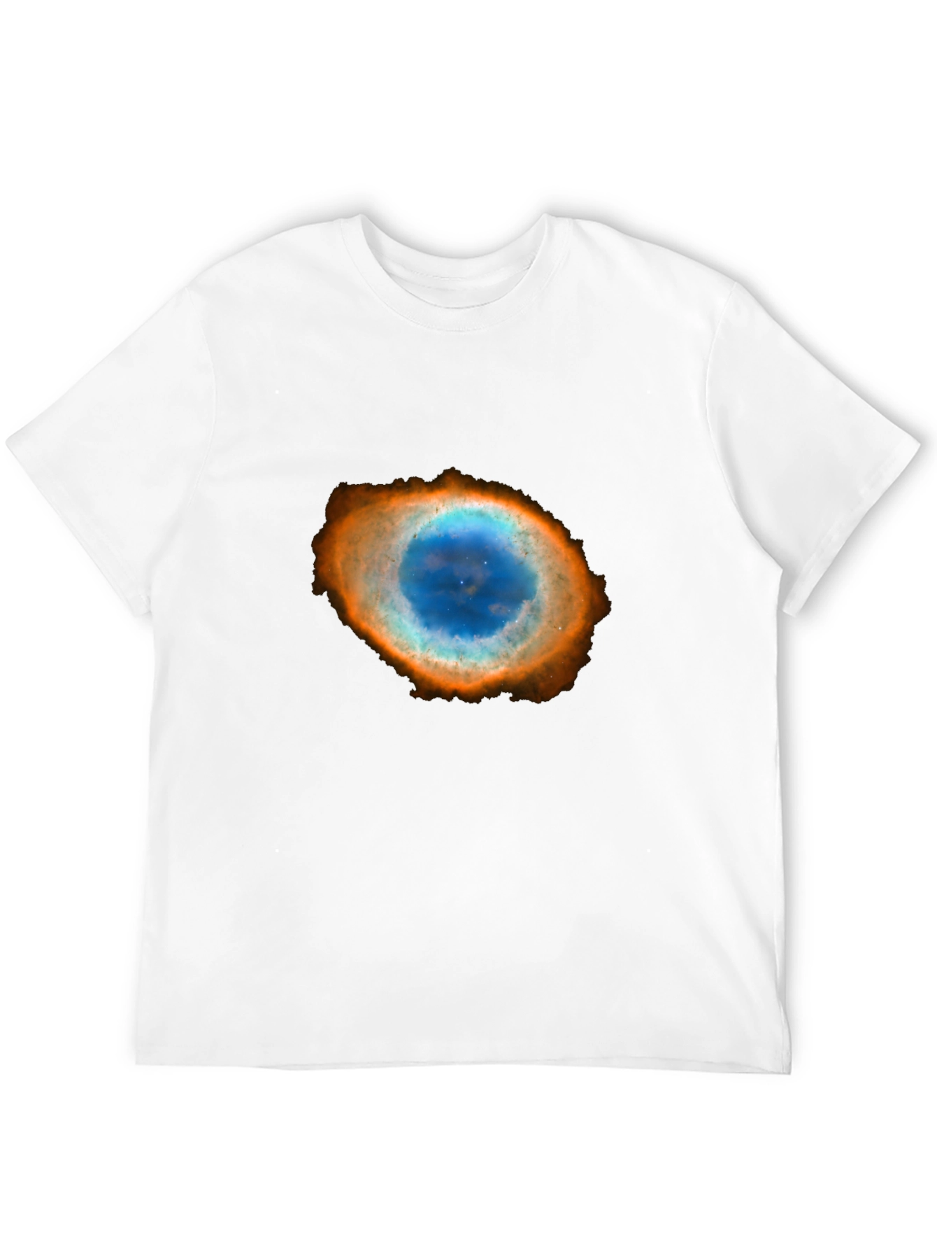 Nebula Graphic Print Black T-Shirt