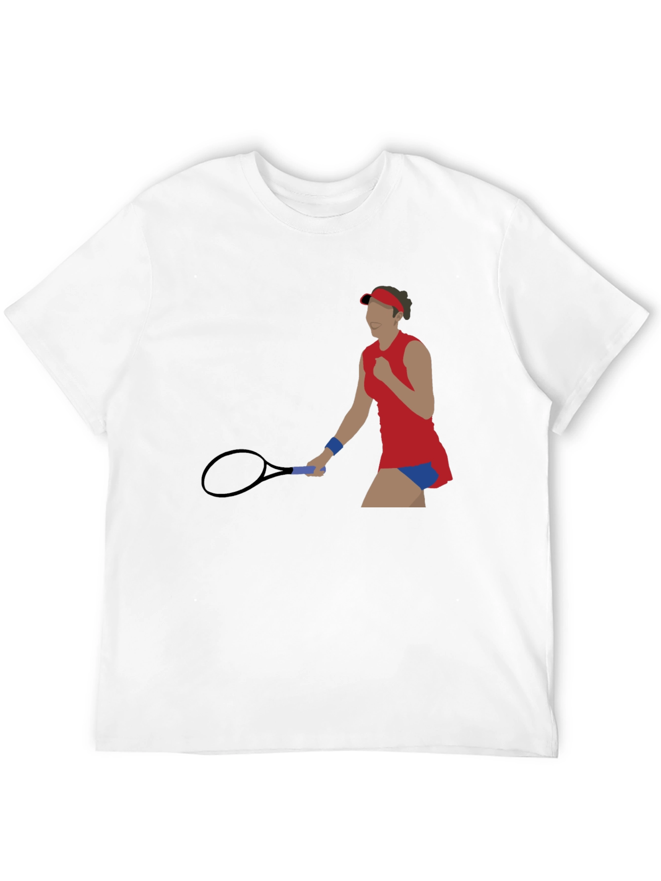 Tennis Player Graphic T-Shirt
