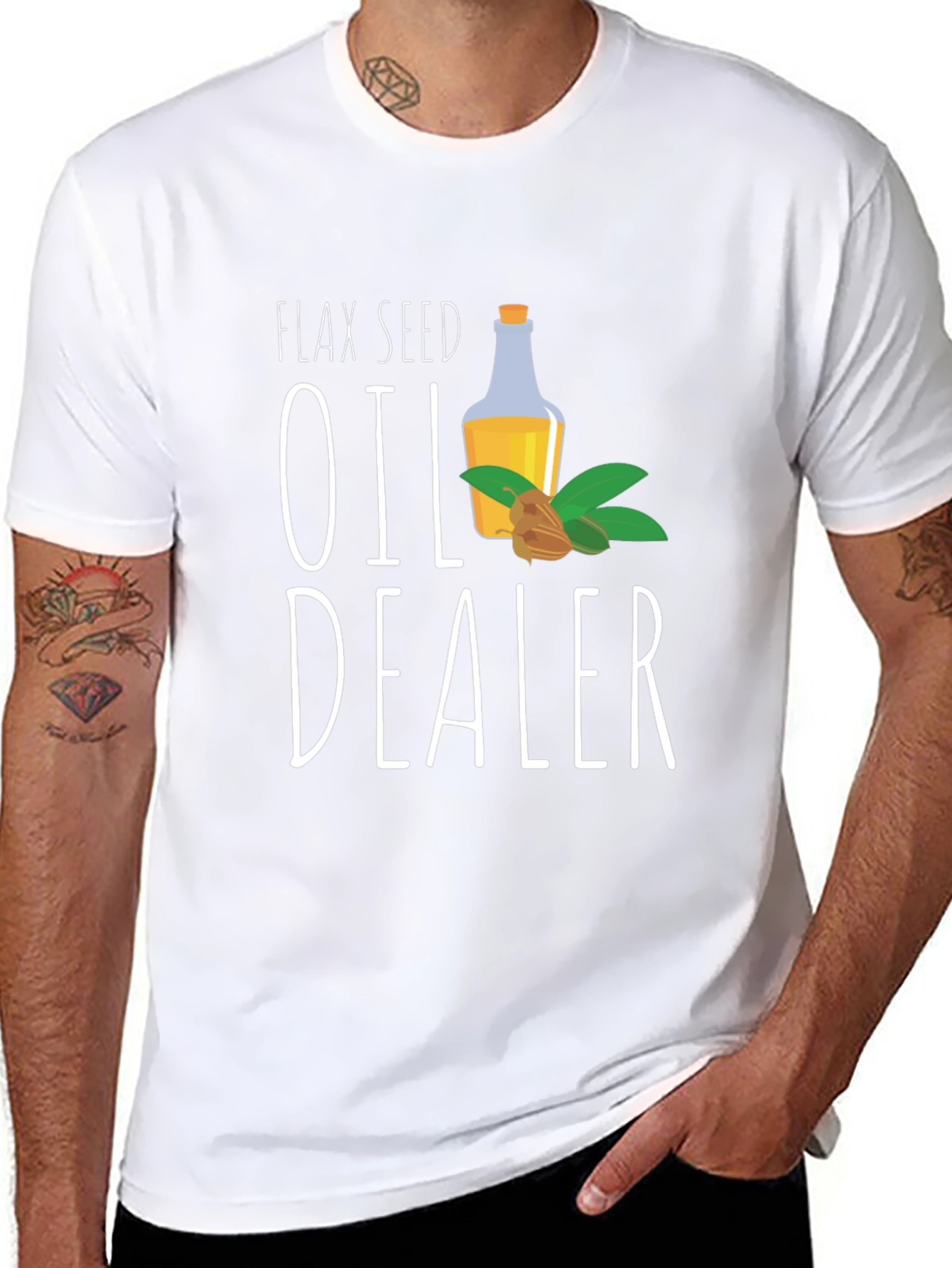 Flax Seed Oil Dealer T-Shirt