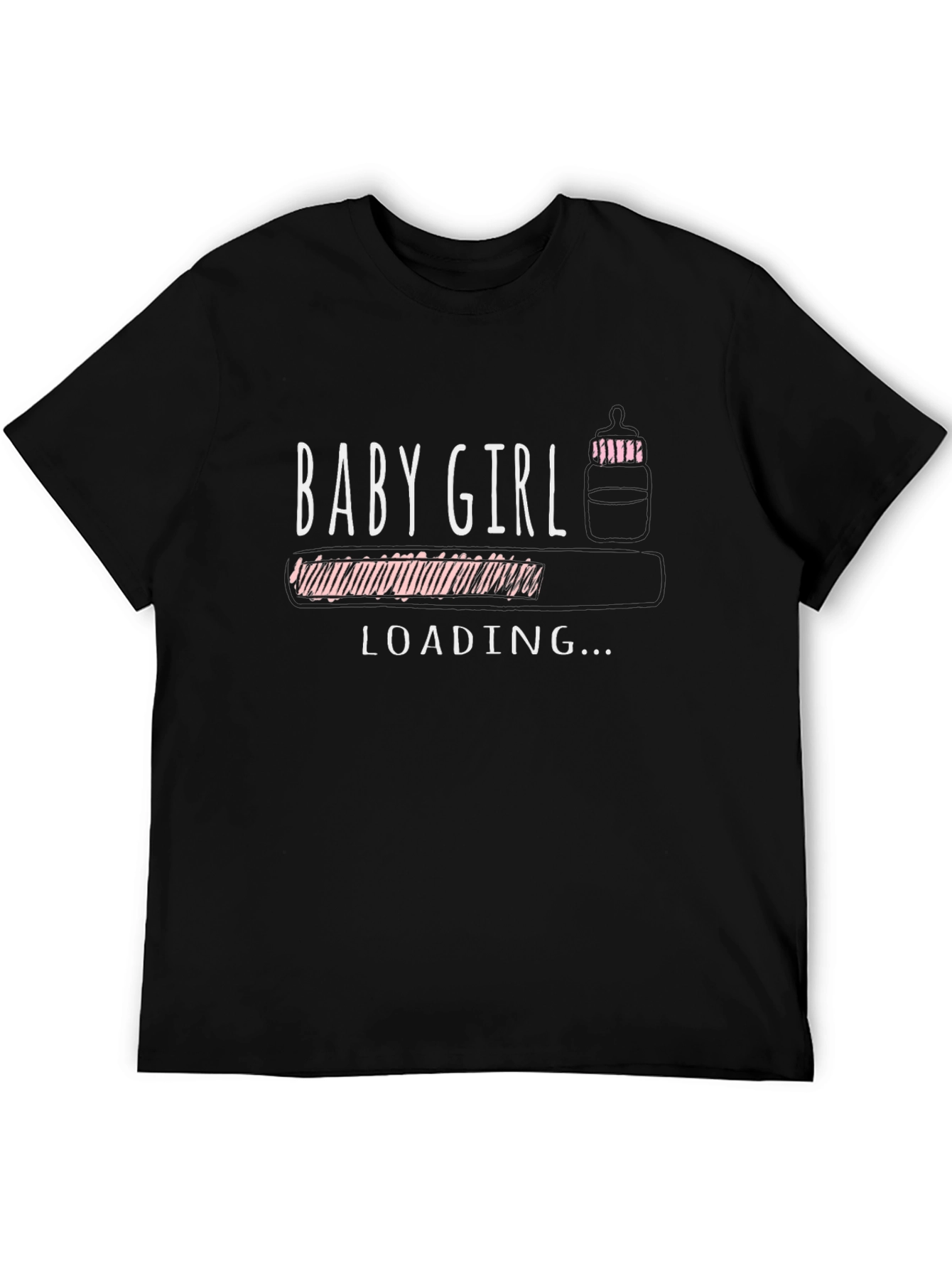 Baby Girl Loading T-Shirt - Pregnancy Announcement