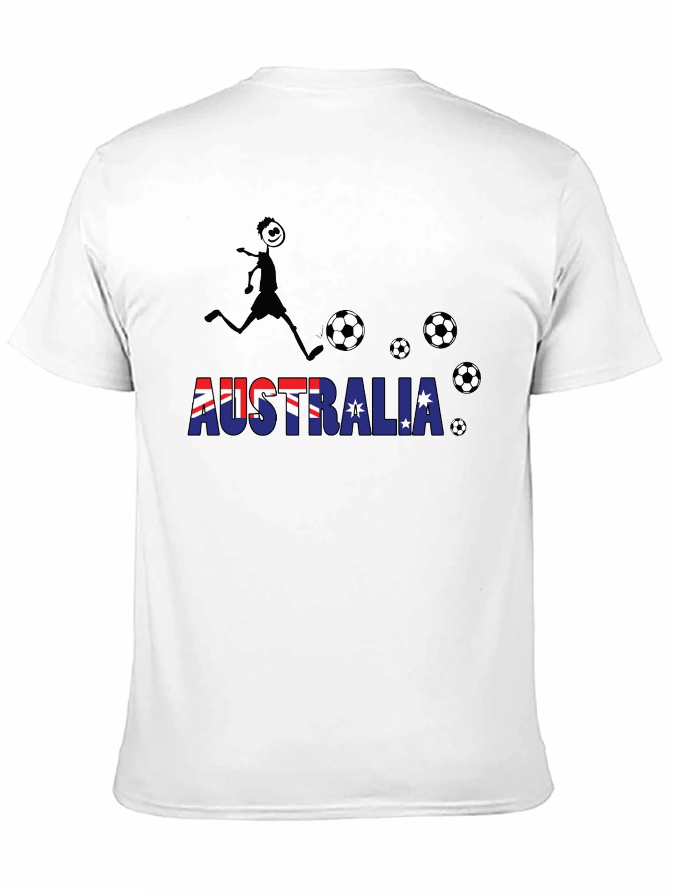 Australia Soccer T-Shirt Black