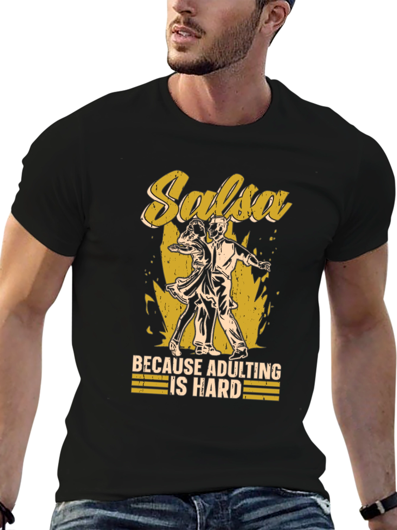 Salsa Dancing Adulting Humor T-Shirt