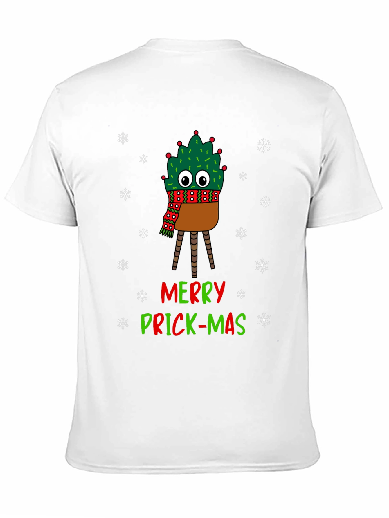Merry Prick-Mas Cactus Christmas T-Shirt