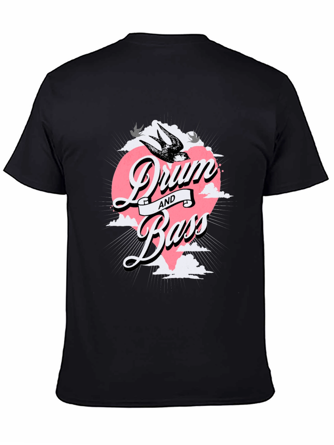 Drum and Bass Graphic T-Shirt - Stylish Music Apparel
