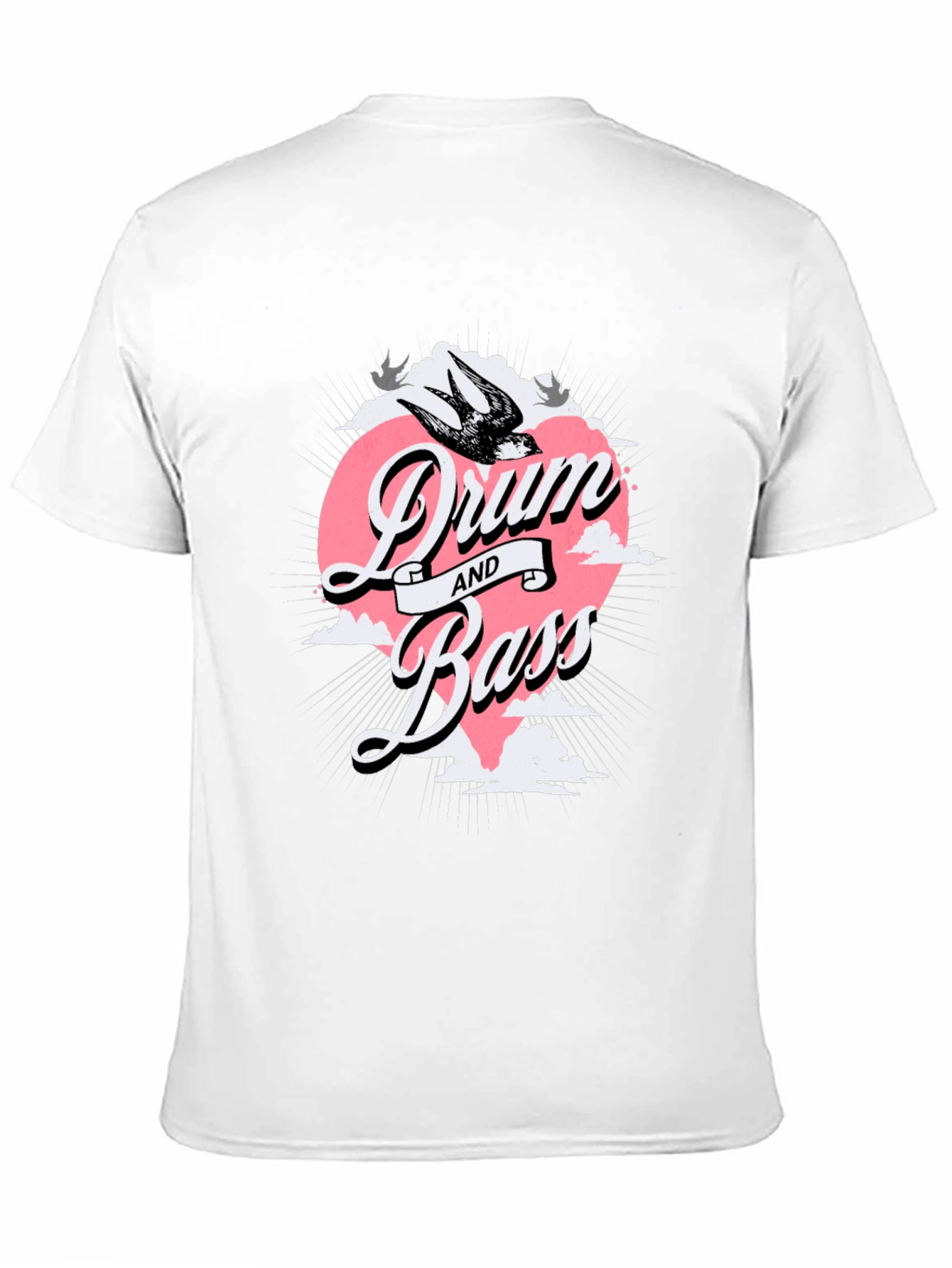 Drum and Bass Graphic T-Shirt - Stylish Music Apparel
