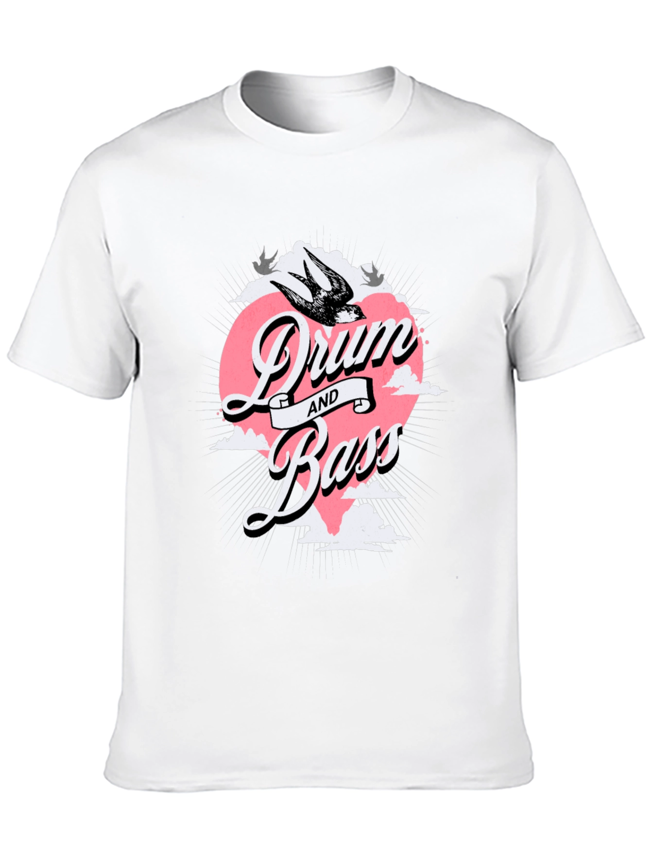 Drum and Bass Graphic T-Shirt - Stylish Music Apparel