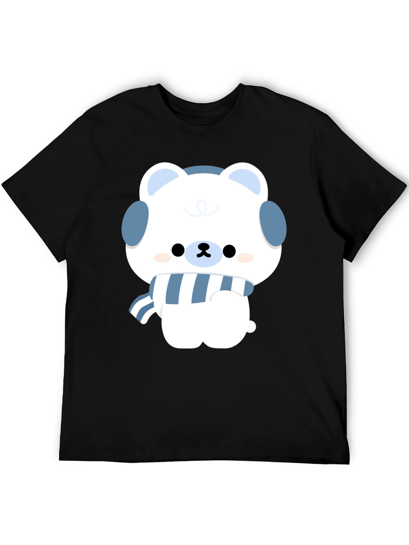 Cute Winter Bear Graphic Tee - Stylish & Cozy