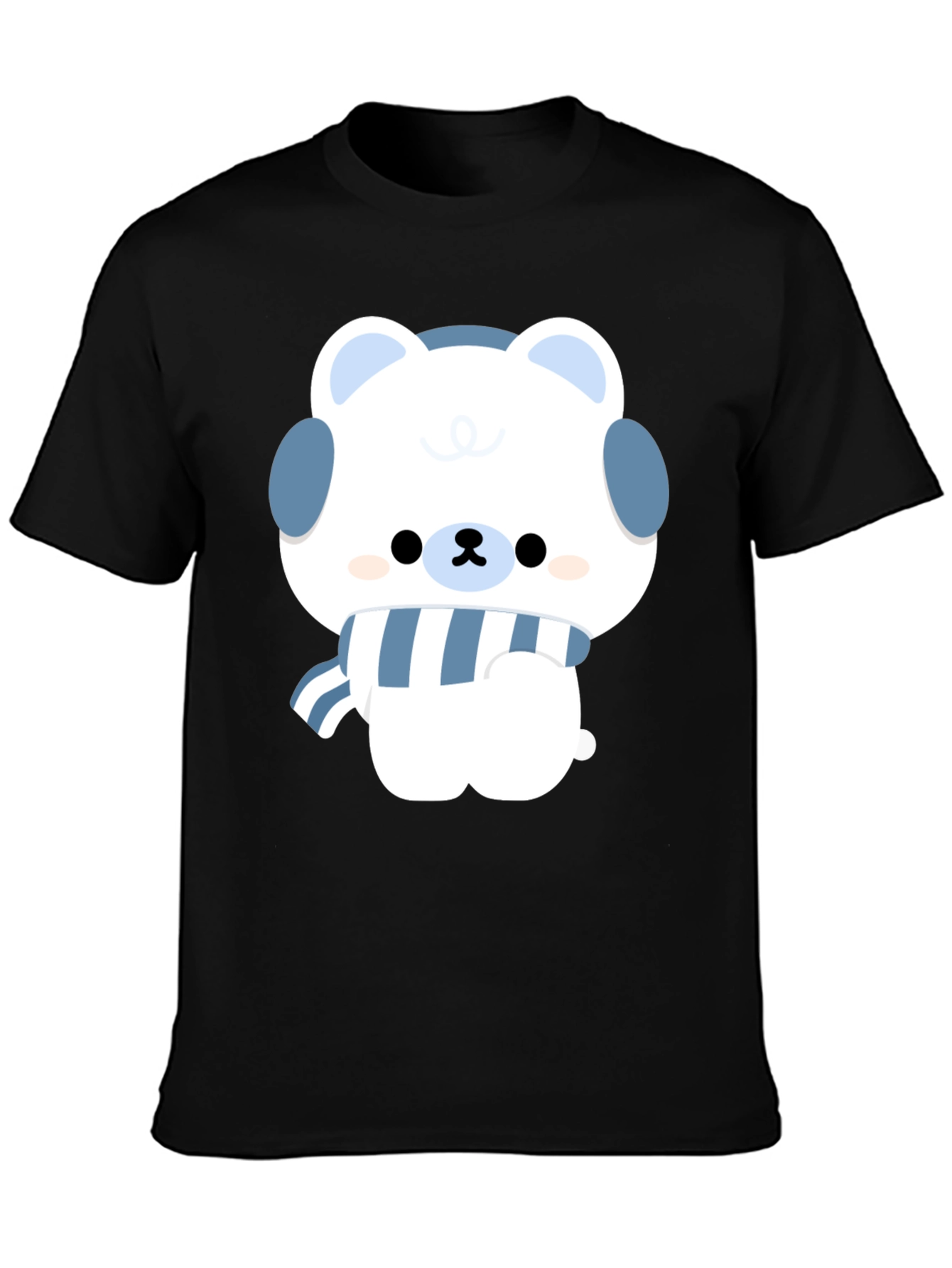 Cute Winter Bear Graphic Tee - Stylish & Cozy