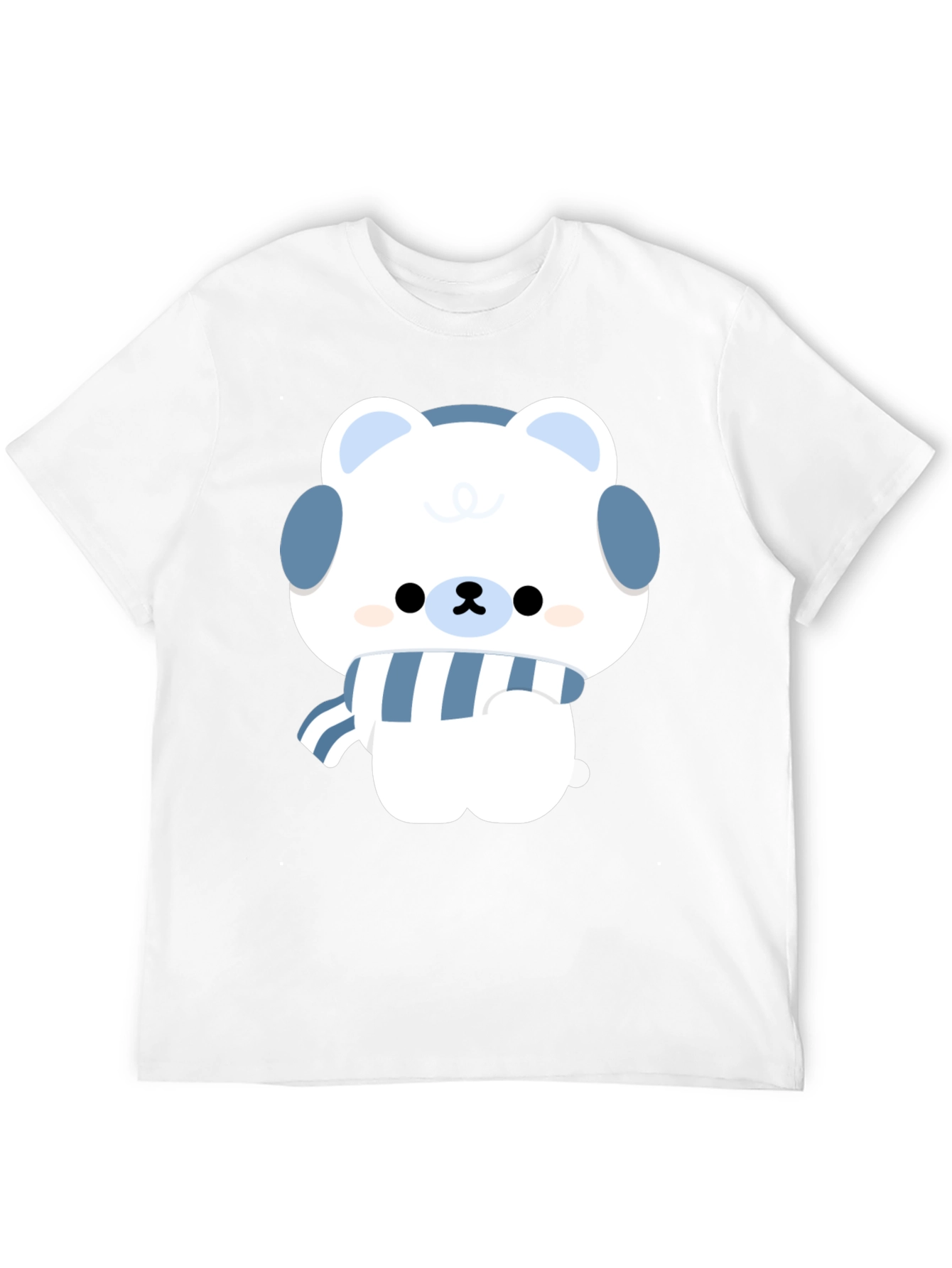 Cute Winter Bear Graphic Tee - Stylish & Cozy