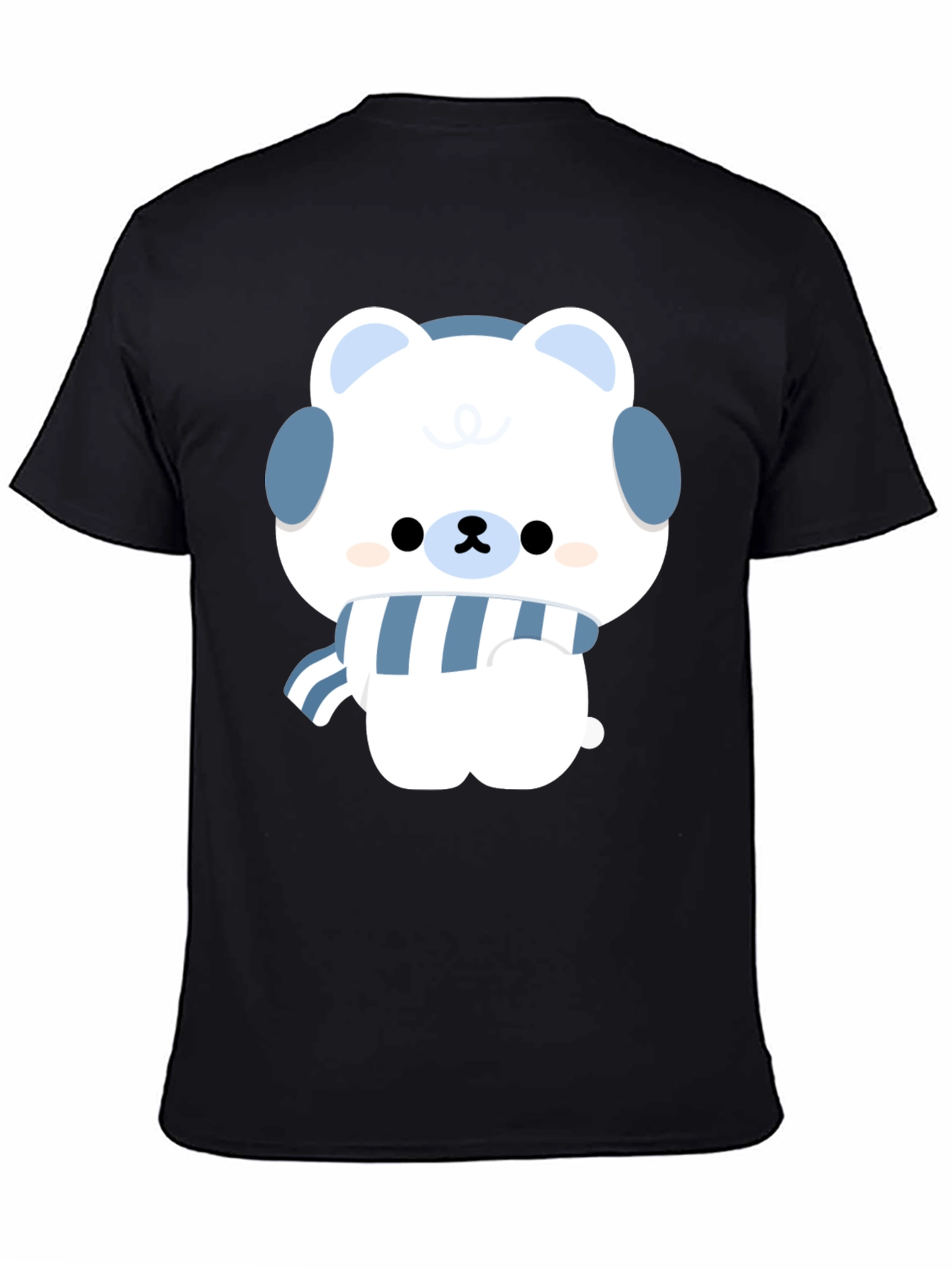 Cute Winter Bear Graphic Tee - Stylish & Cozy