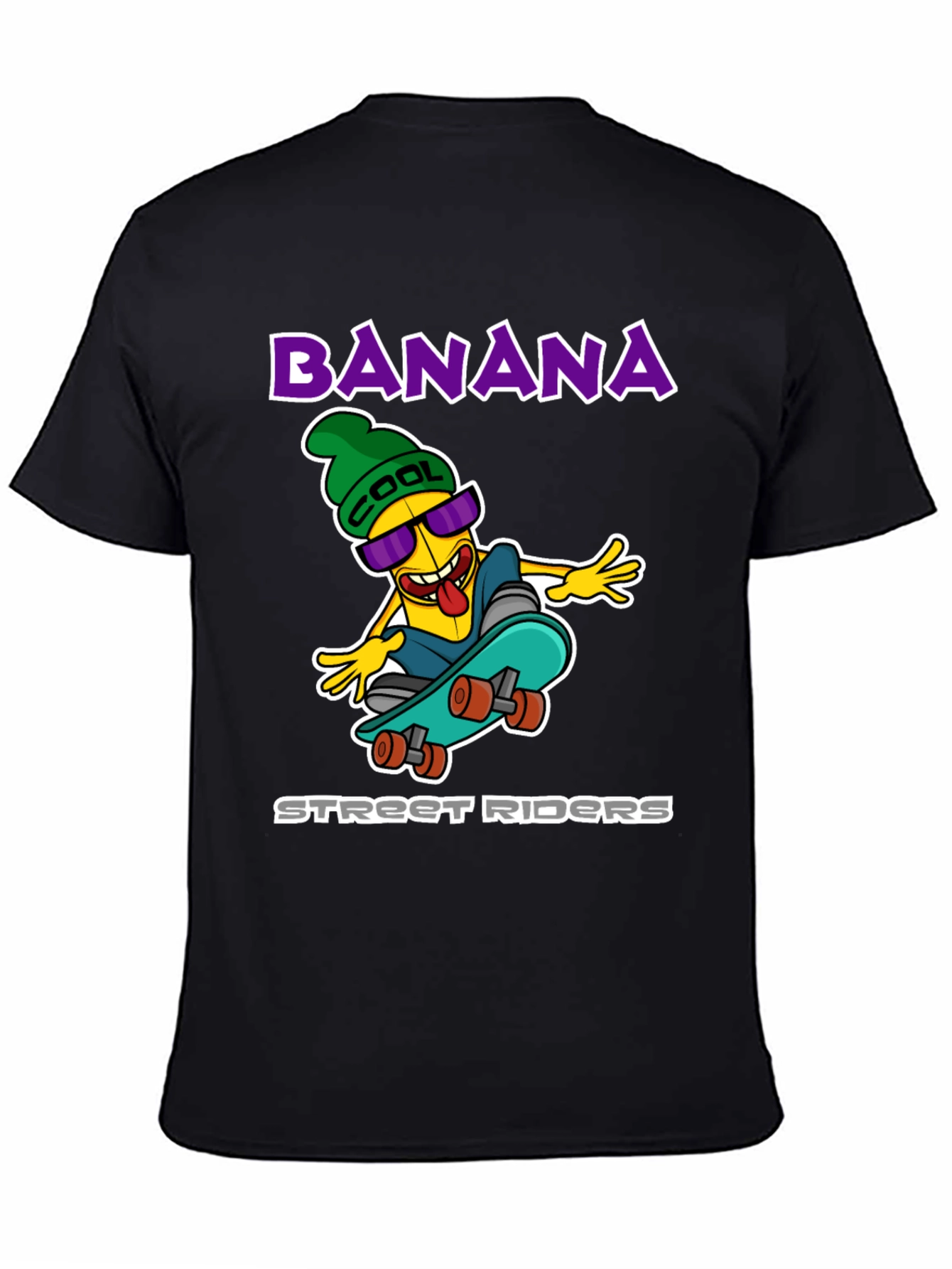 Cool Banana Street Riders Graphic T-Shirt