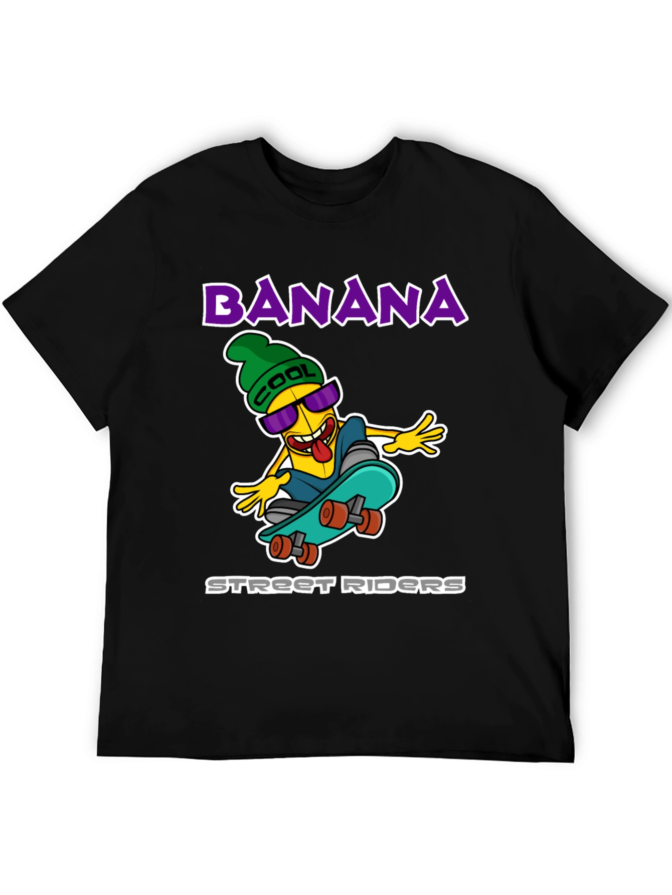 Cool Banana Street Riders Graphic T-Shirt