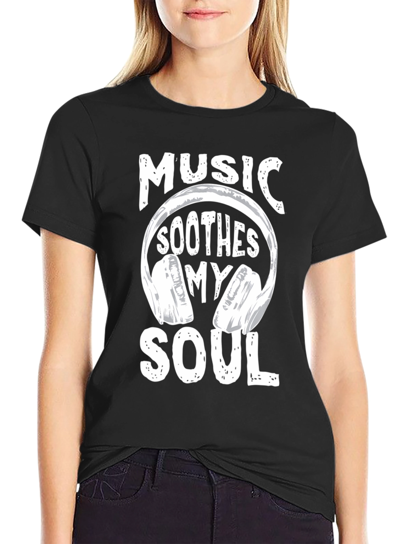 Music Soothes My Soul Graphic Tee