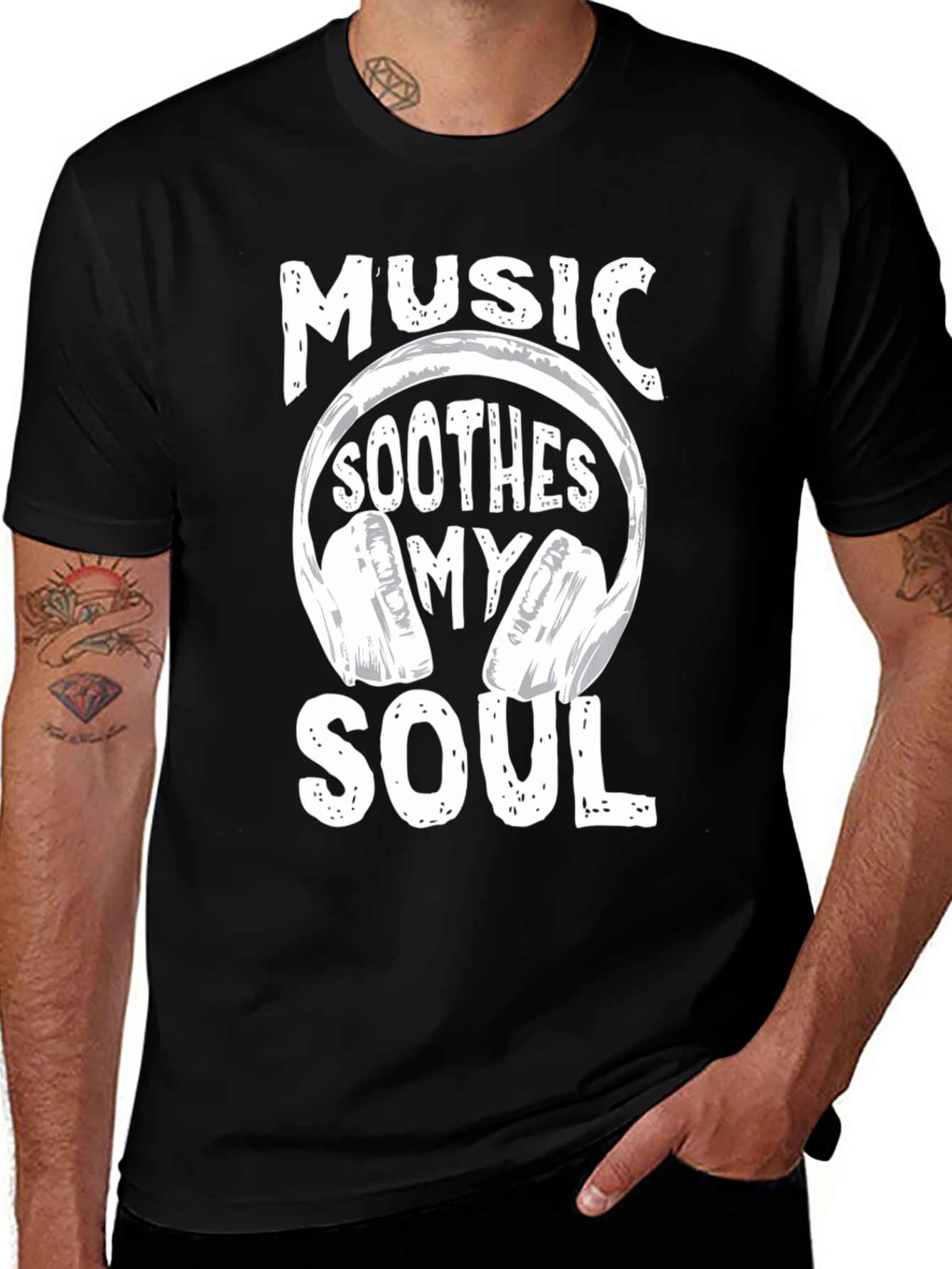 Music Soothes My Soul Graphic Tee