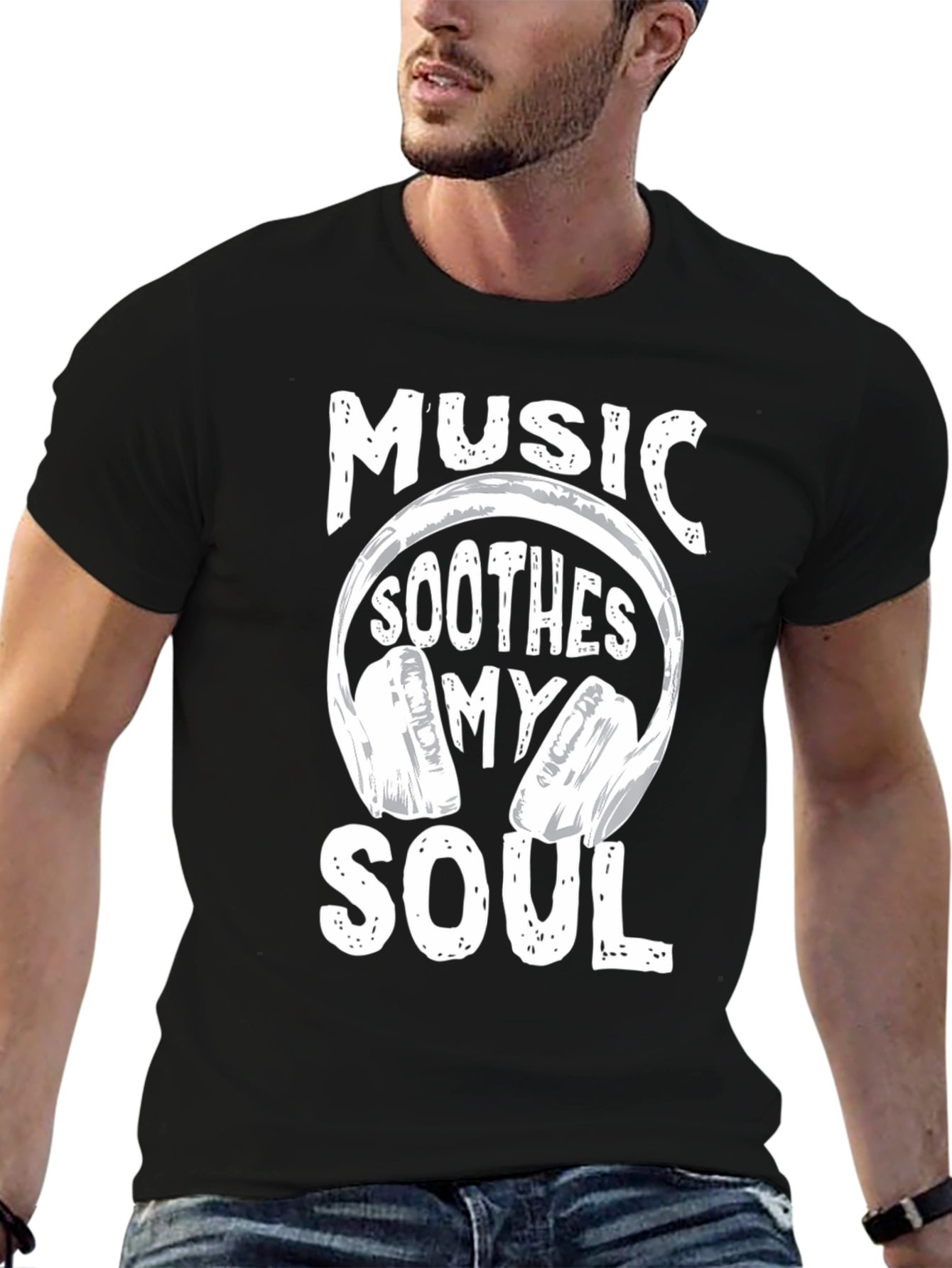 Music Soothes My Soul Graphic Tee