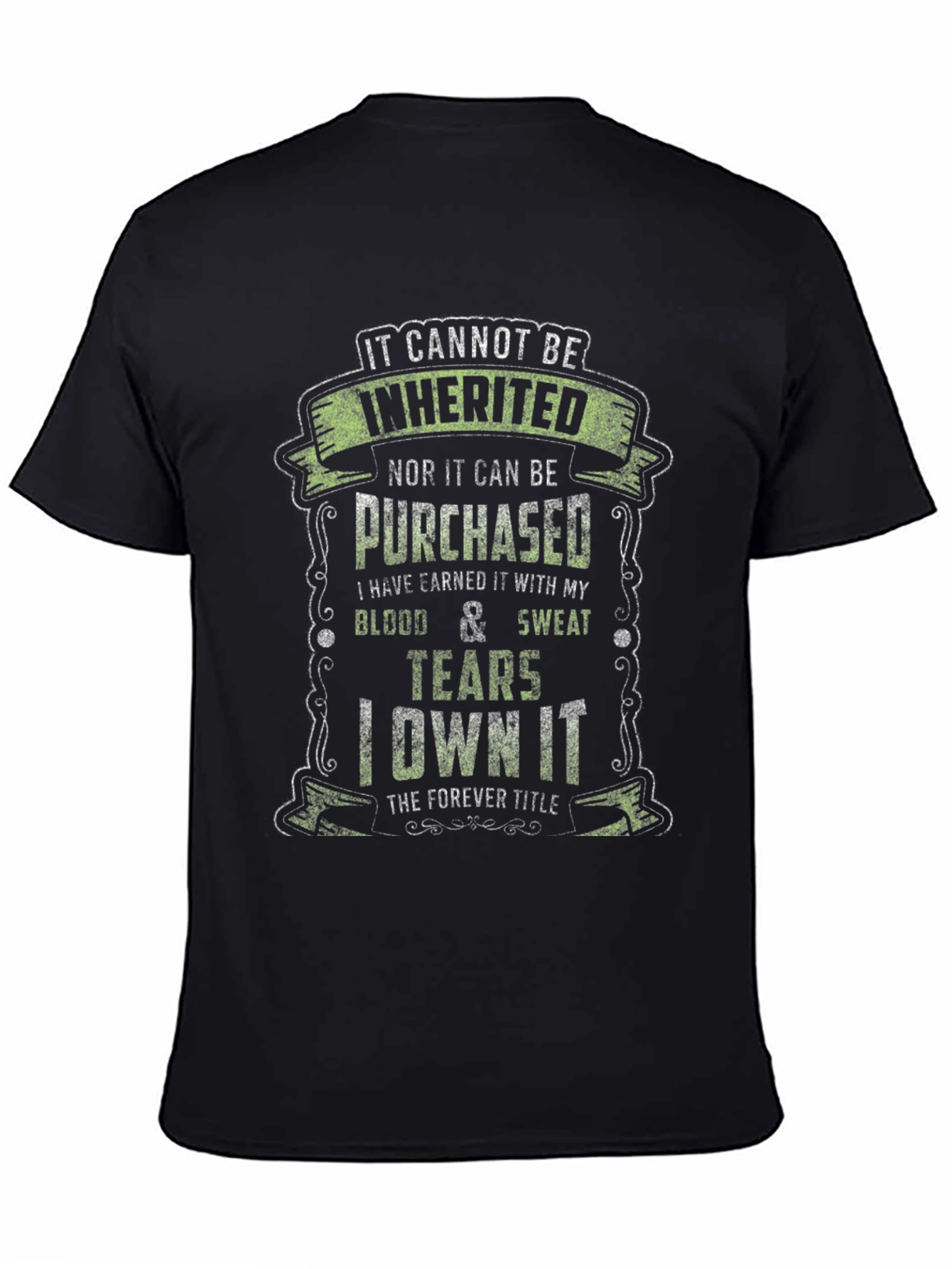 Earned Title Graphic Tee