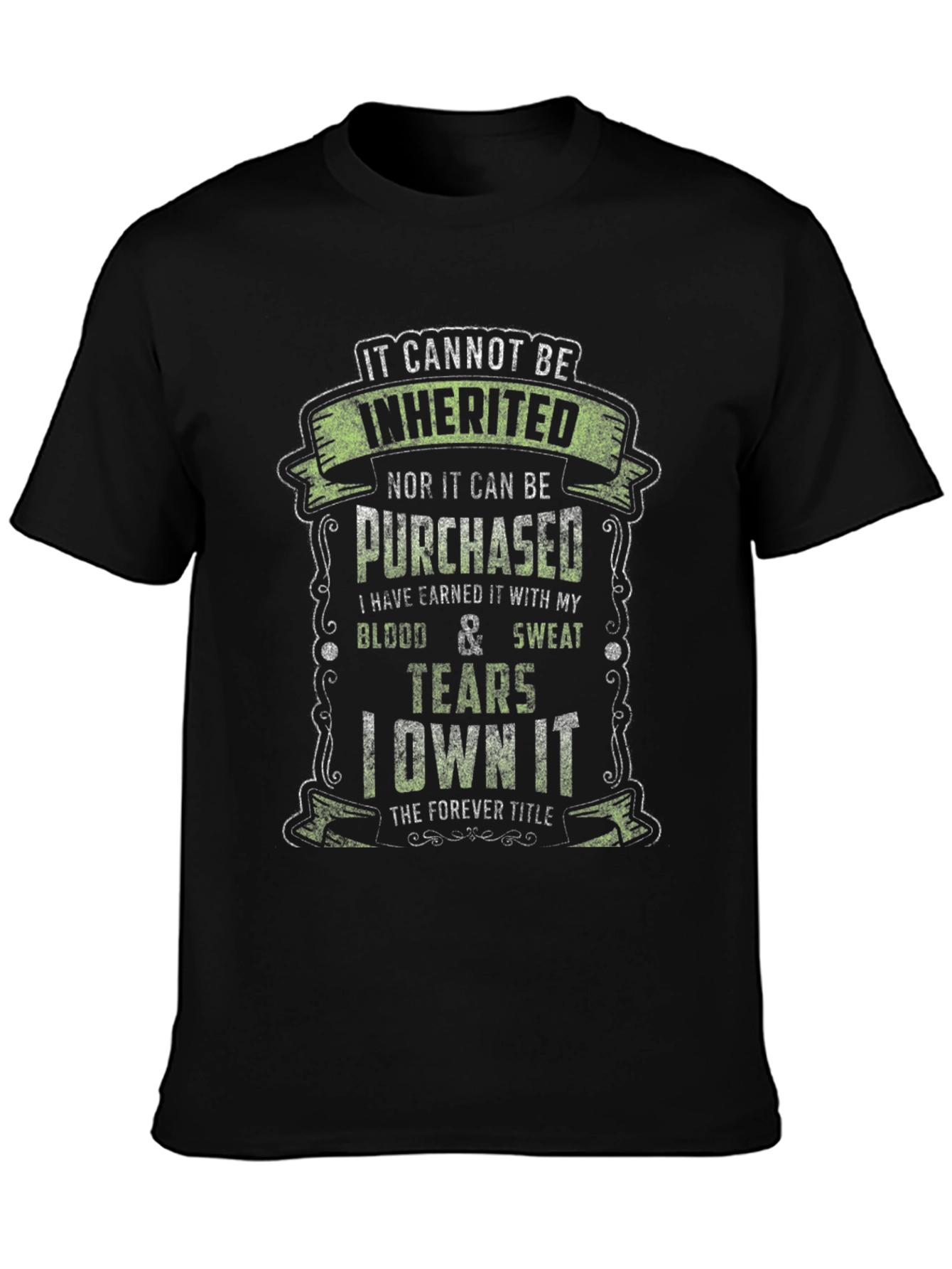 Earned Title Graphic Tee