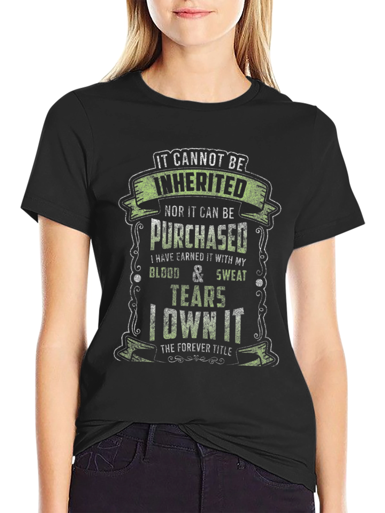 Earned Title Graphic Tee