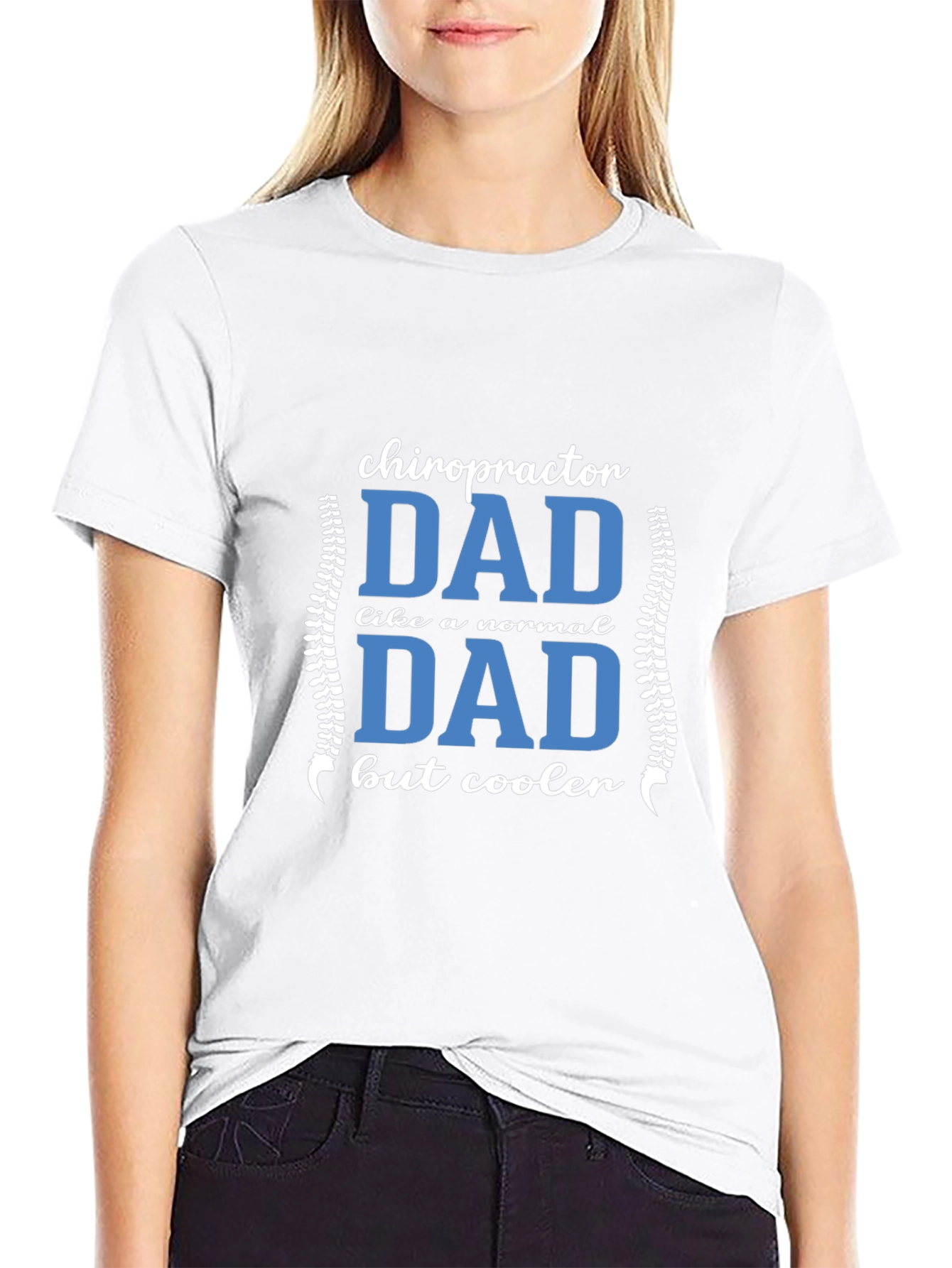 Chiropractor Dad T-Shirt - Cool Dad Edition