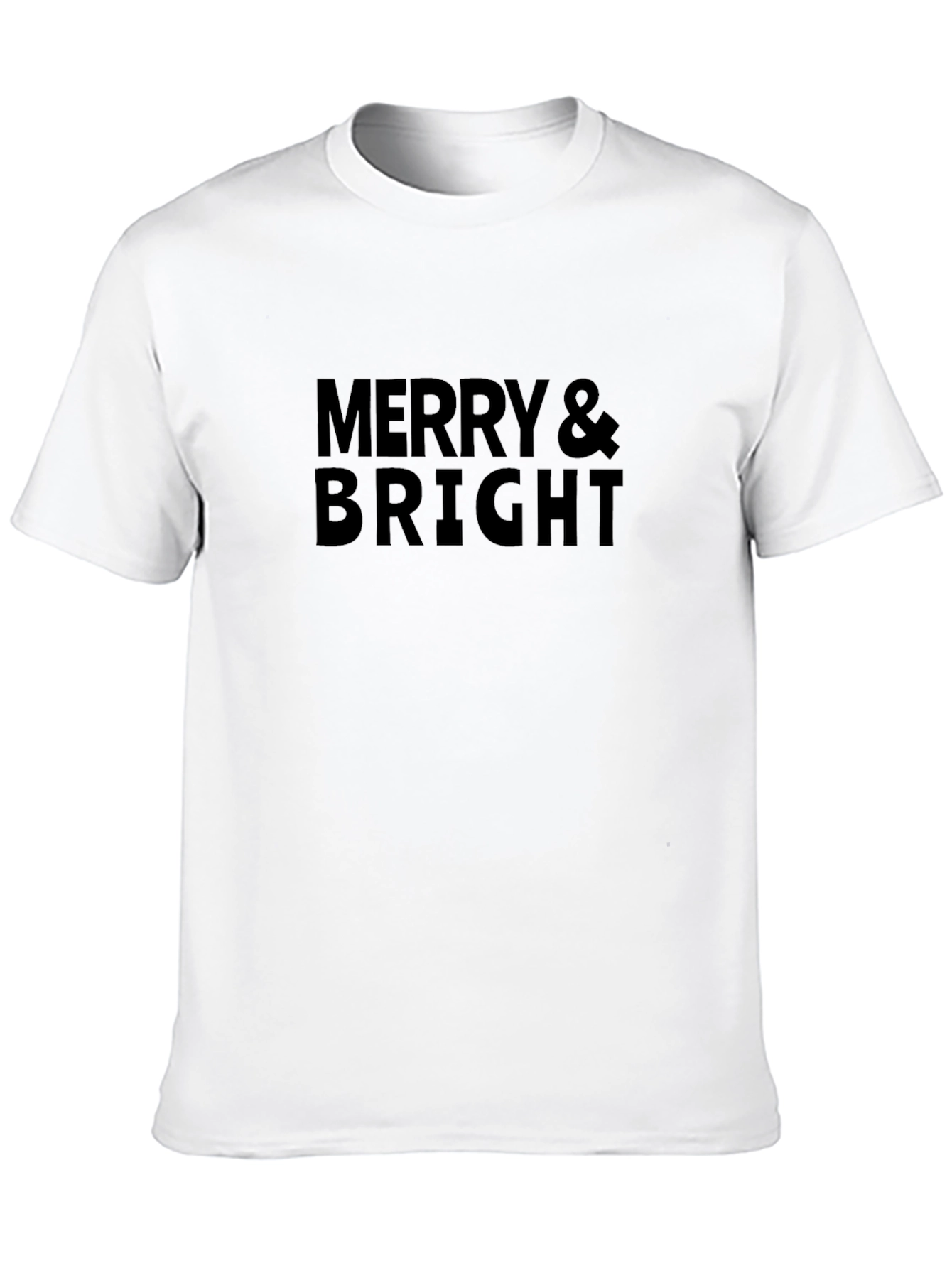 Merry & Bright Graphic Tee - Holiday Cheer!