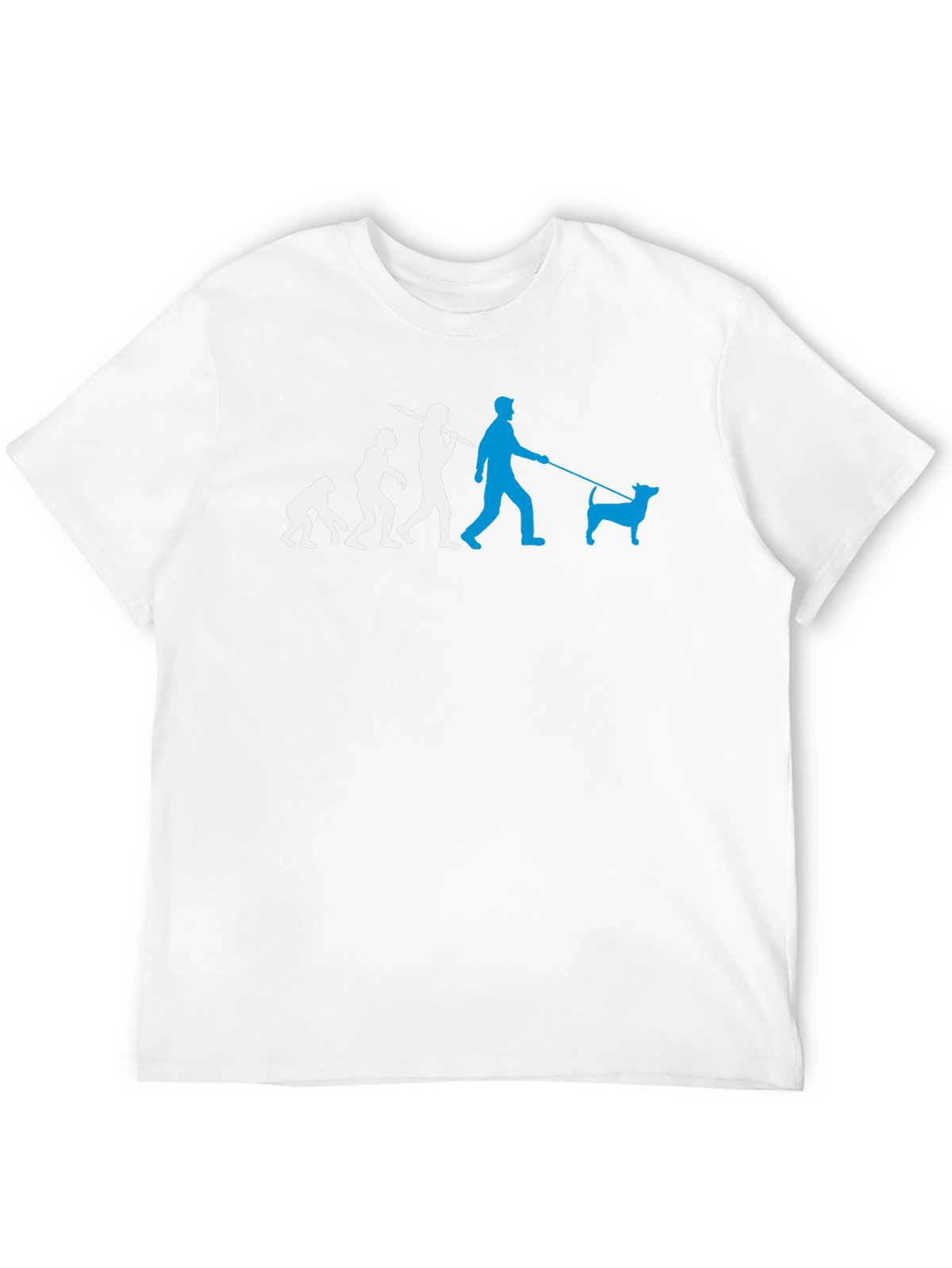 Evolution of Dog Walker T-Shirt