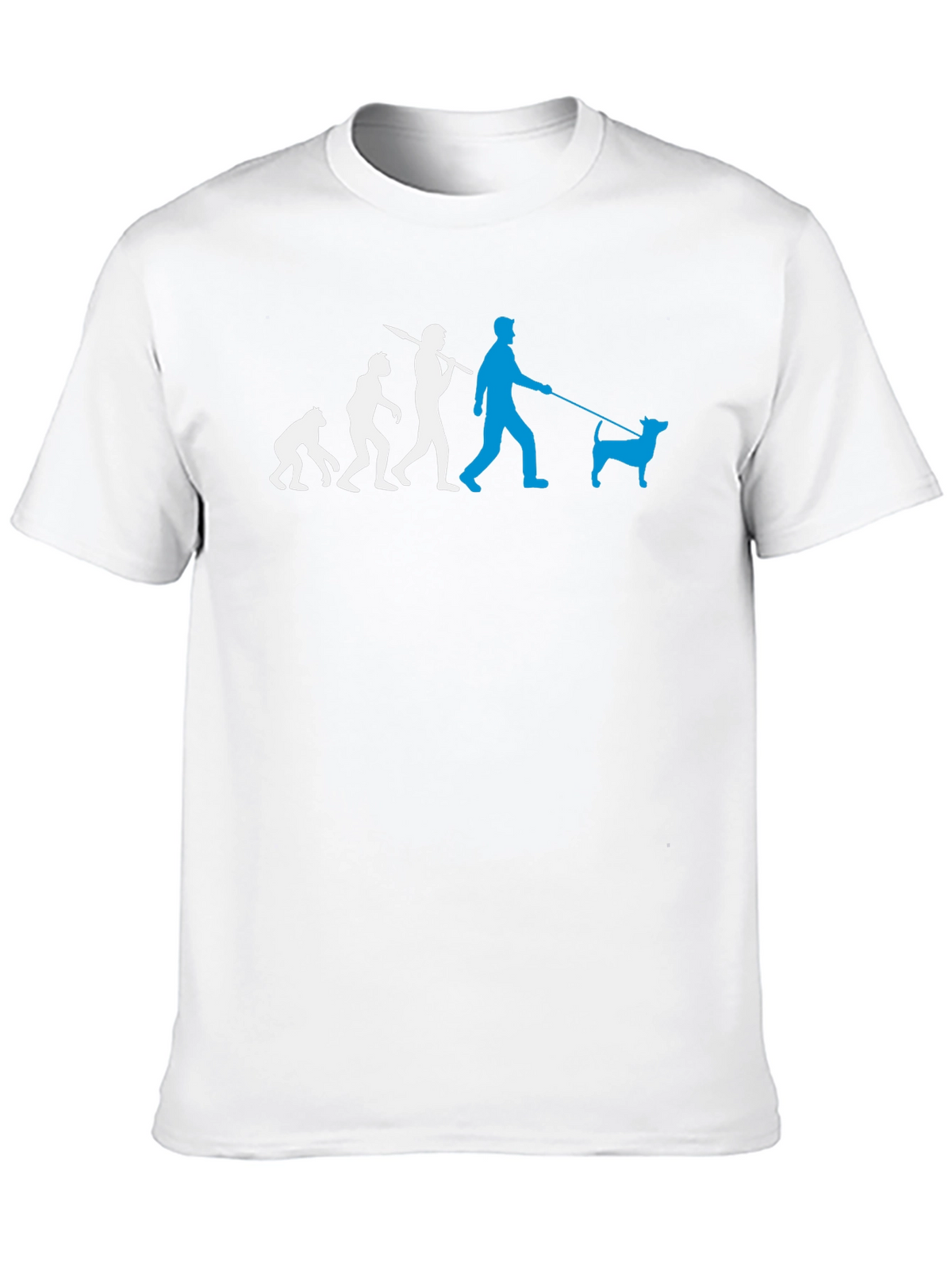 Evolution of Dog Walker T-Shirt