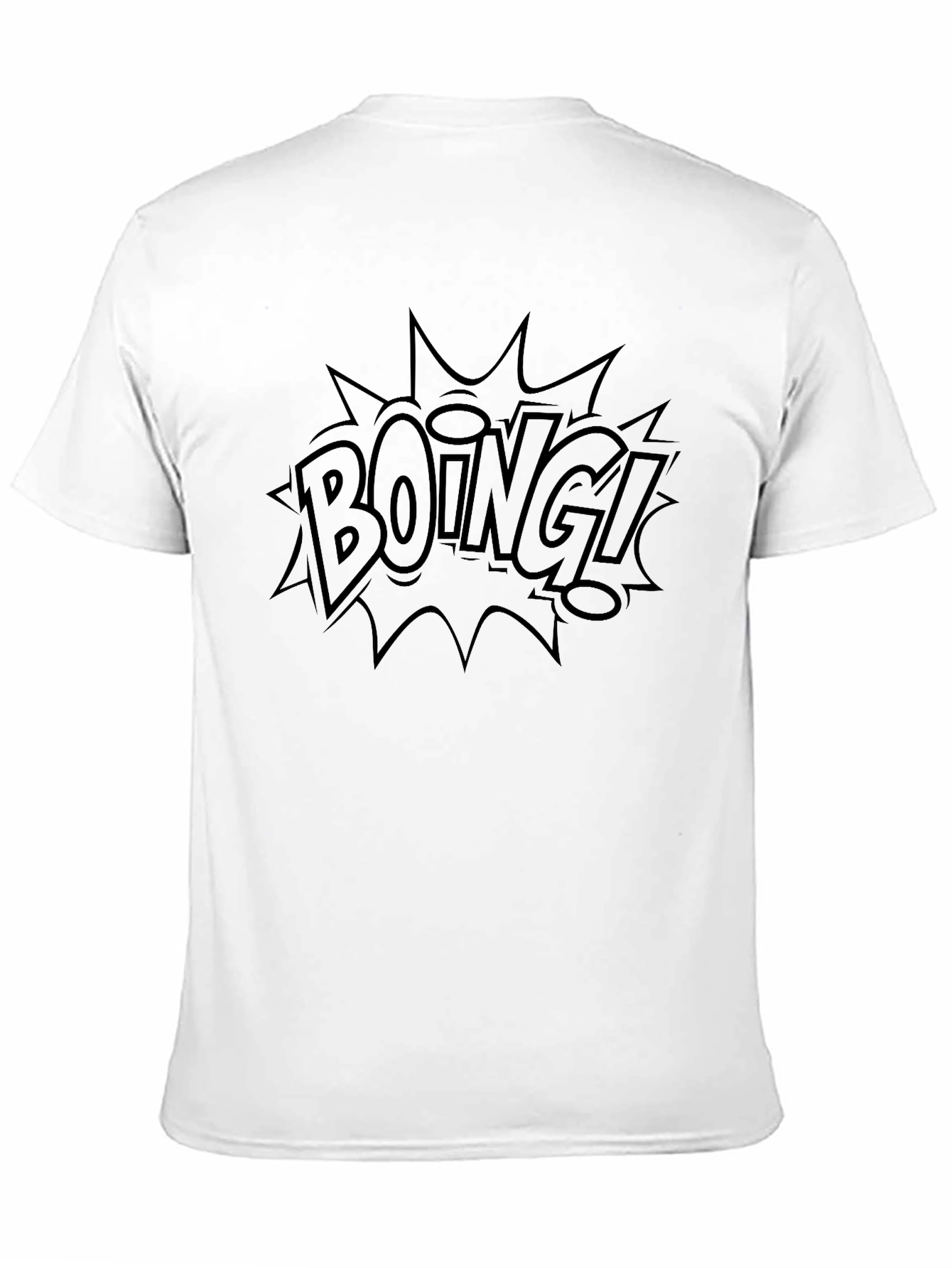 Boing Graphic T-Shirt - Comic Style Pop Art Tee
