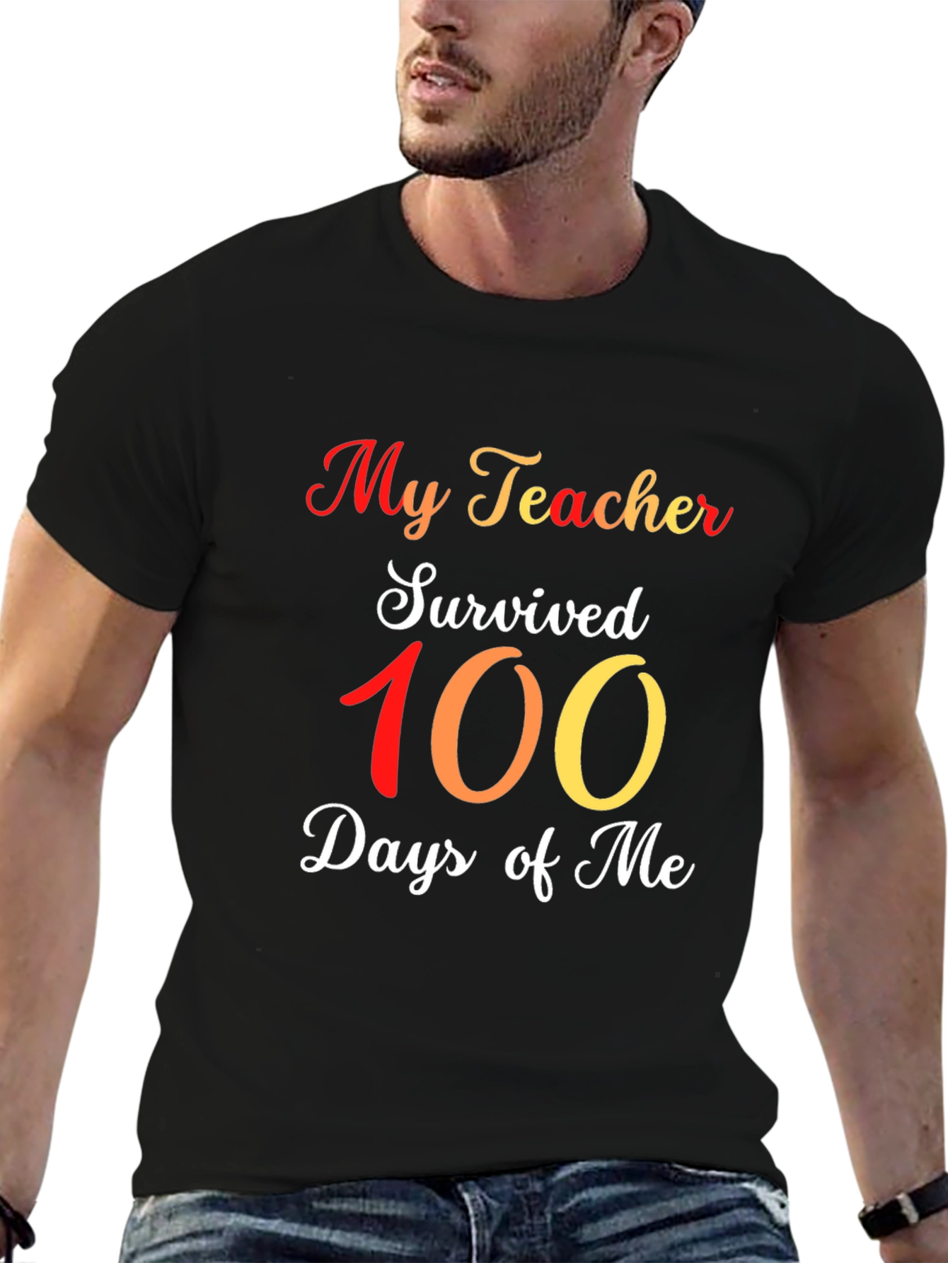 My Teacher Survived 100 Days Of Me T-Shirt