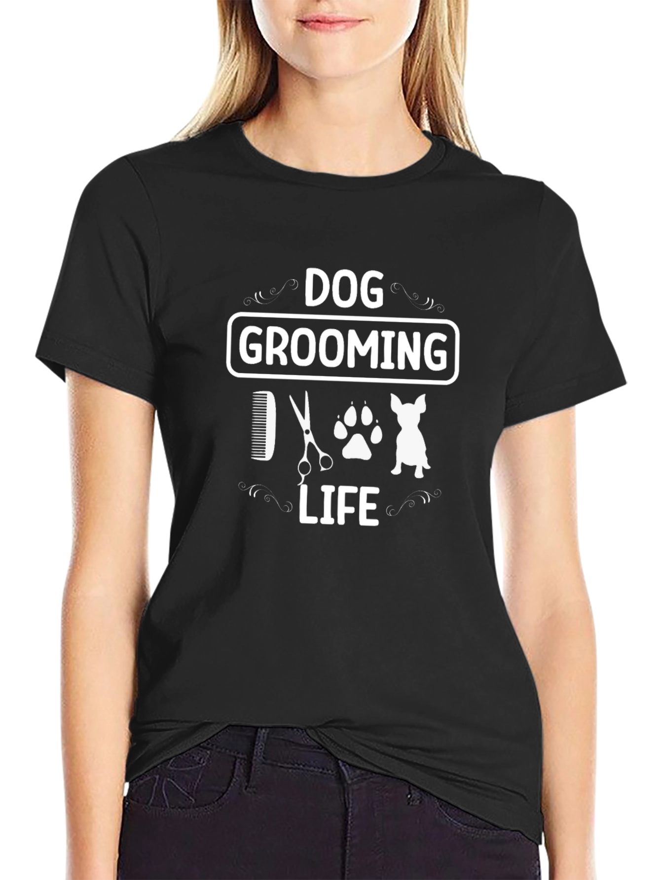 Dog Grooming Life T-Shirt - Pet Lover Tee