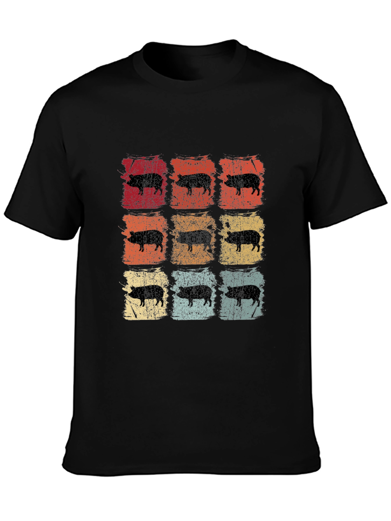 Retro Pig Graphic Tee
