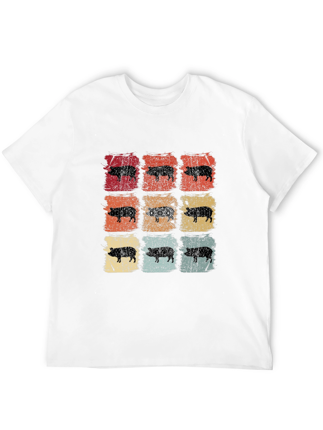 Retro Pig Graphic Tee