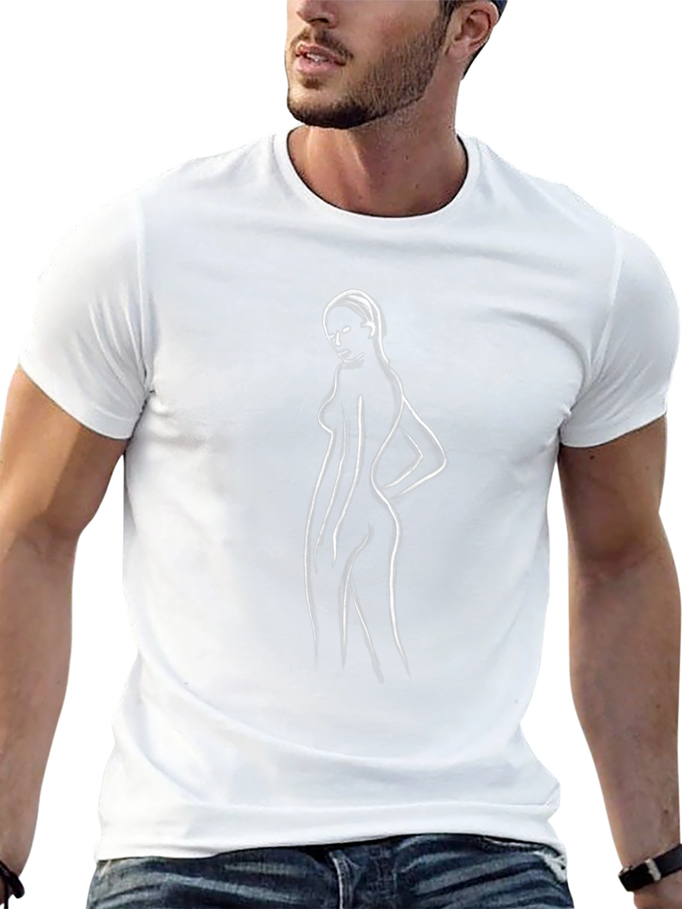 Minimalist Silhouette T-Shirt