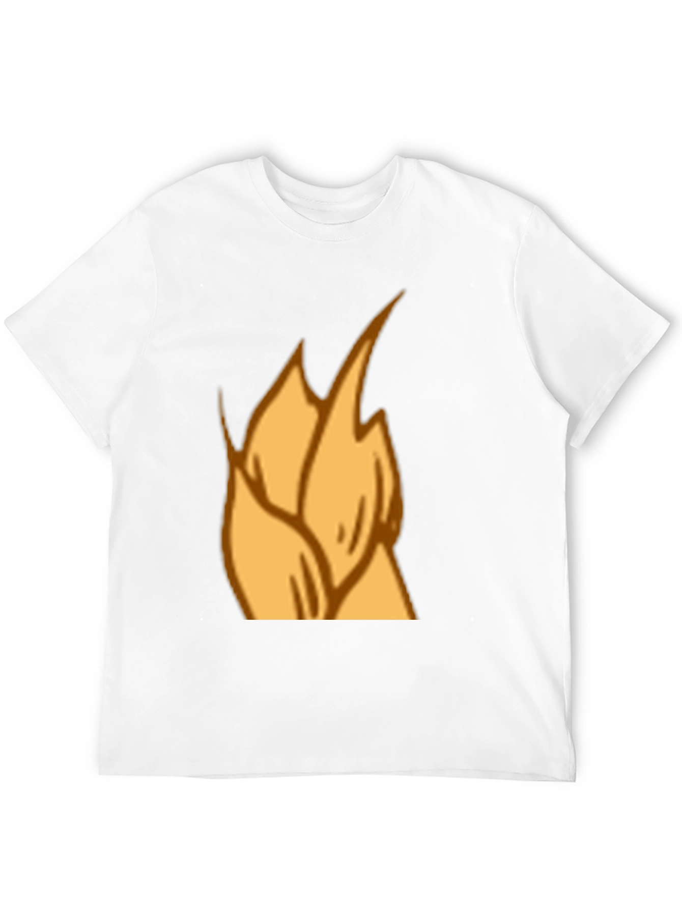 Flame Graphic Black T-Shirt - Casual Style