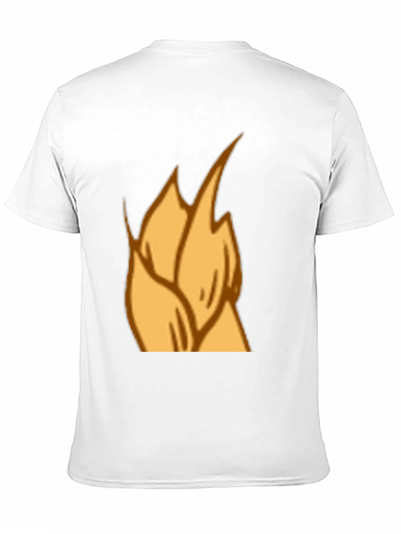 Flame Graphic Black T-Shirt - Casual Style