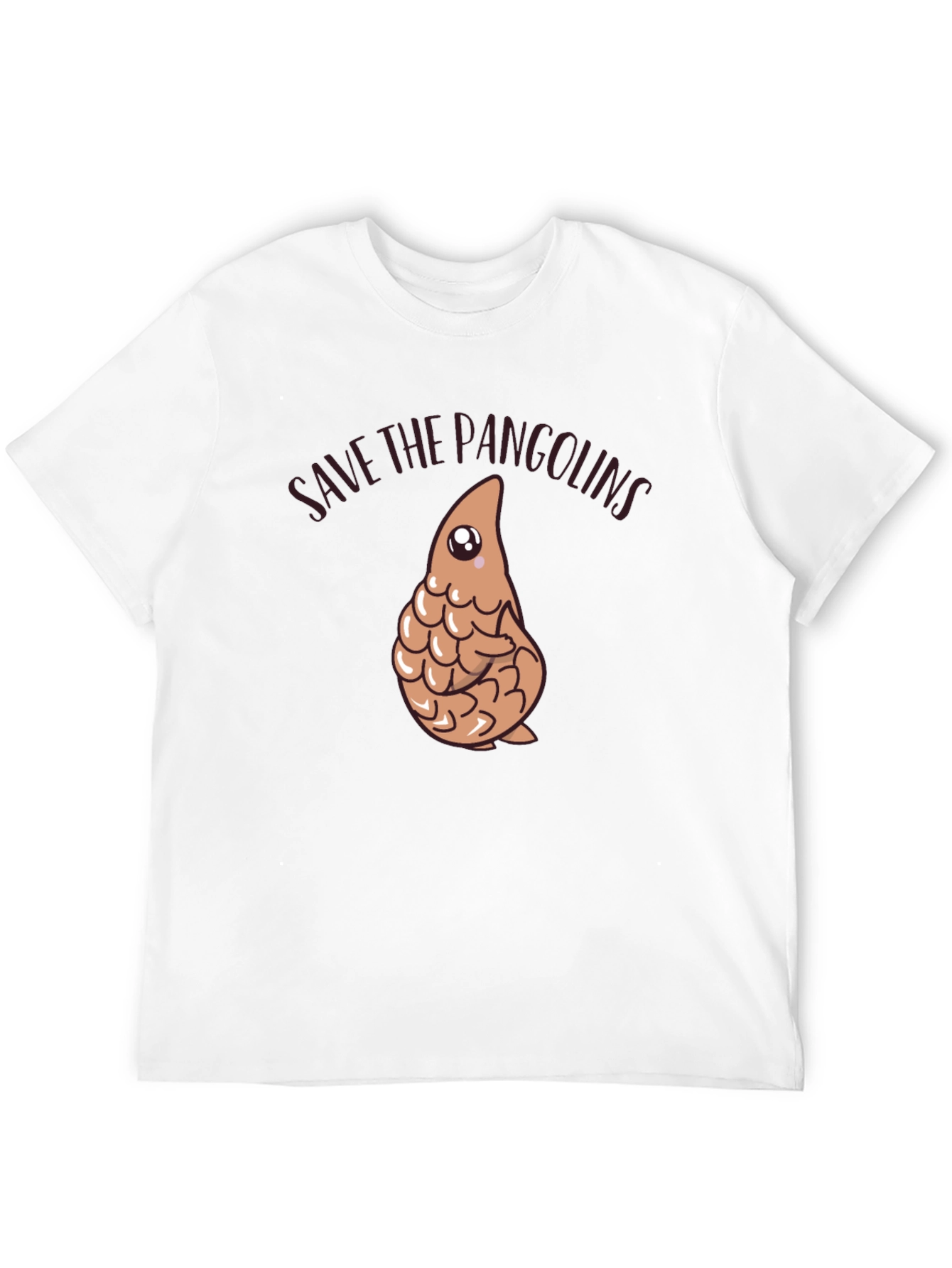 Save The Pangolins Black T-Shirt