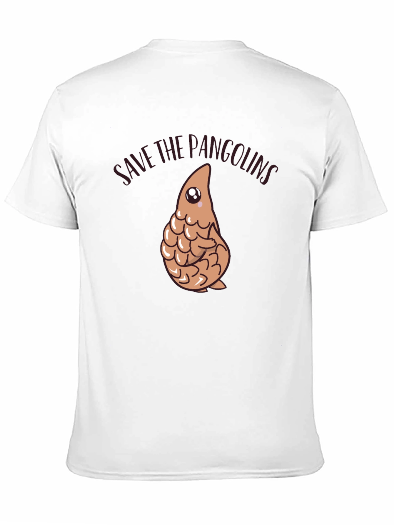 Save The Pangolins Black T-Shirt