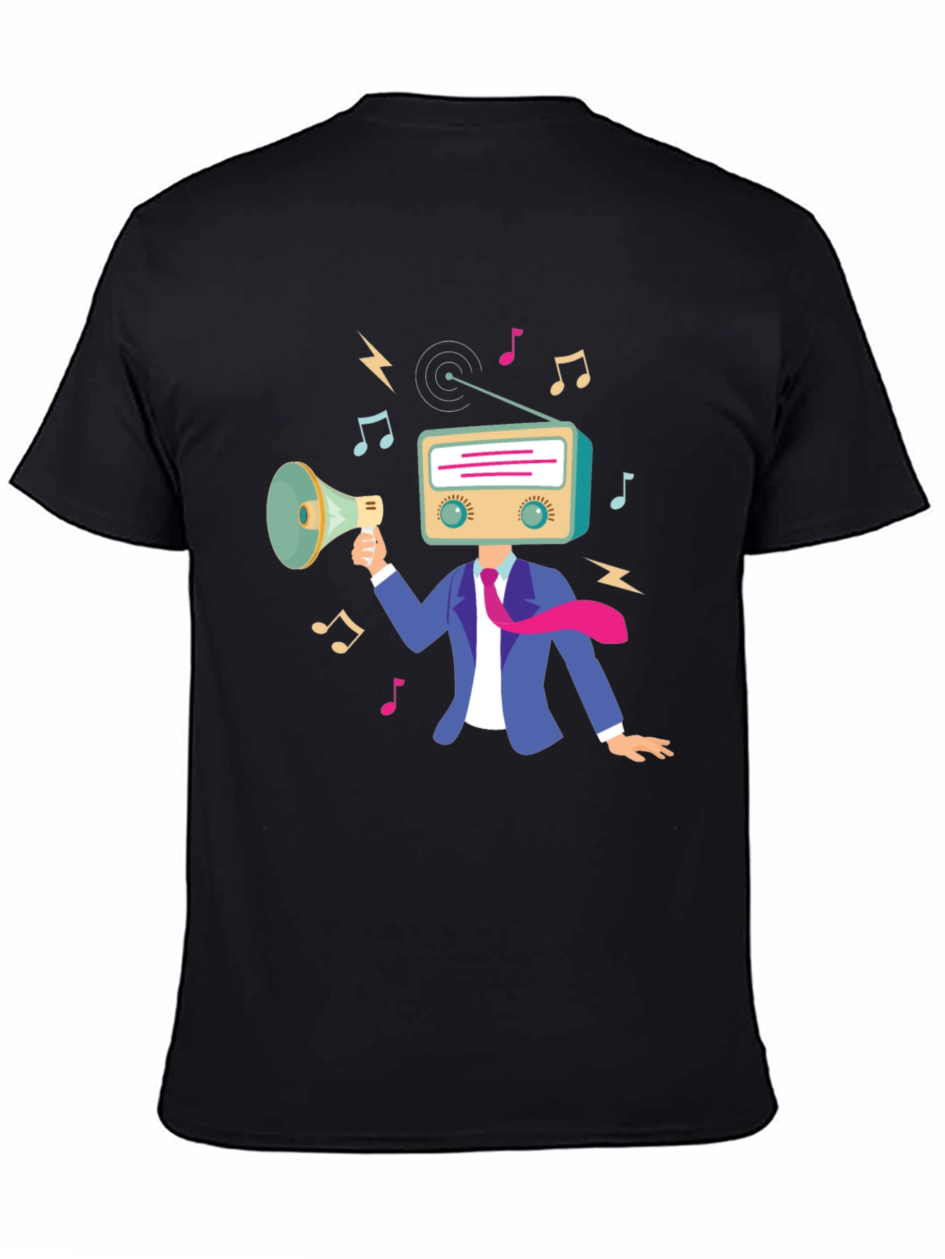 Radio Head Music T-Shirt - Black Graphic Tee