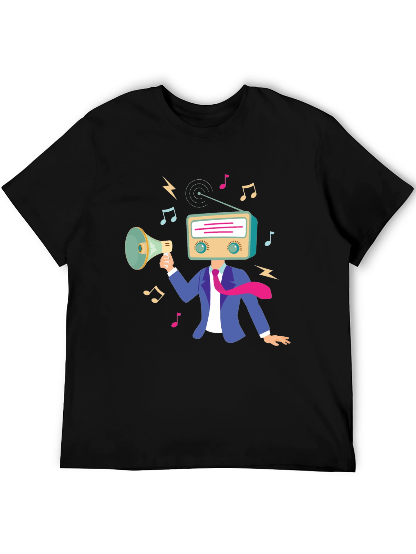 Radio Head Music T-Shirt - Black Graphic Tee