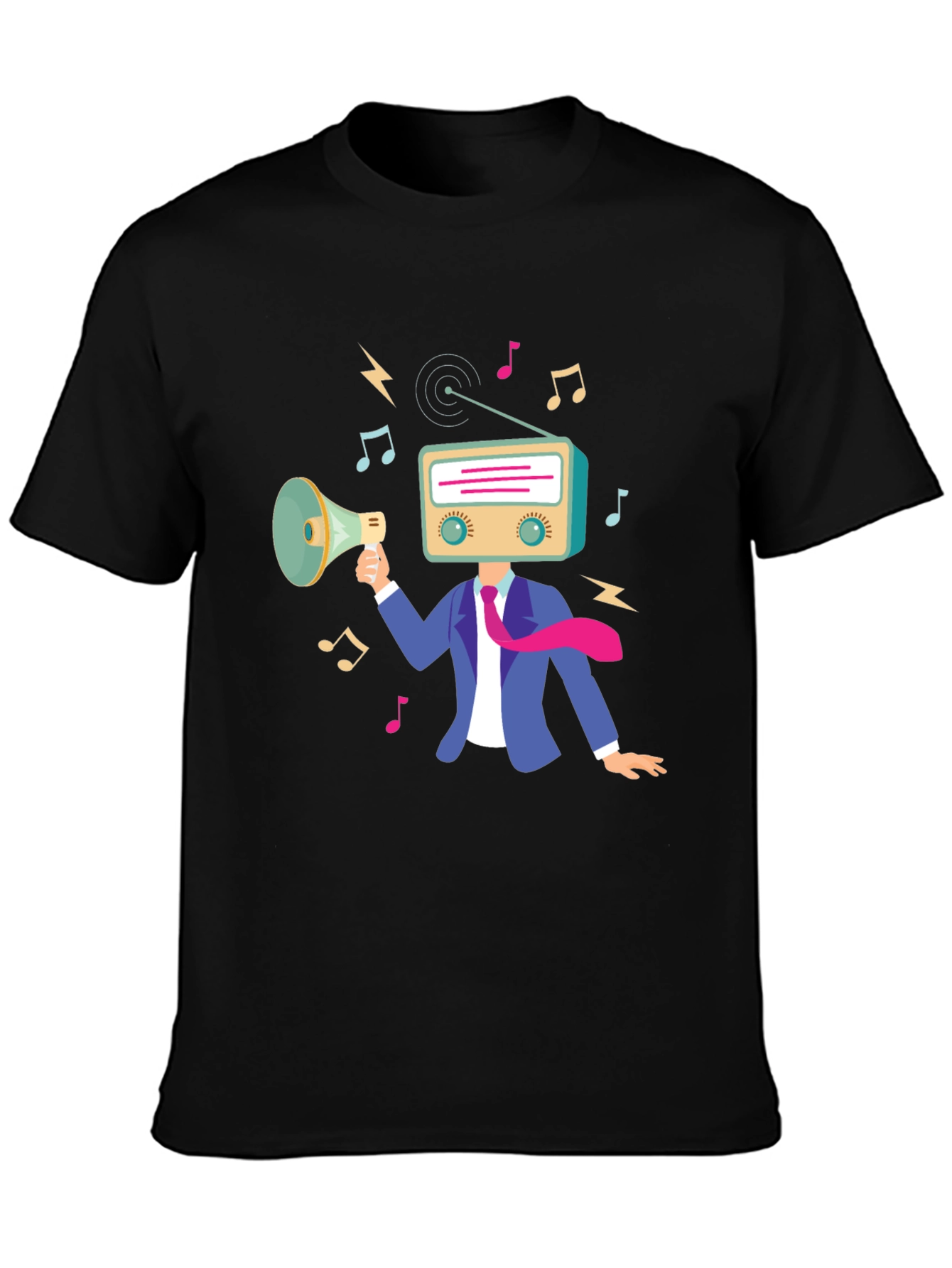 Radio Head Music T-Shirt - Black Graphic Tee