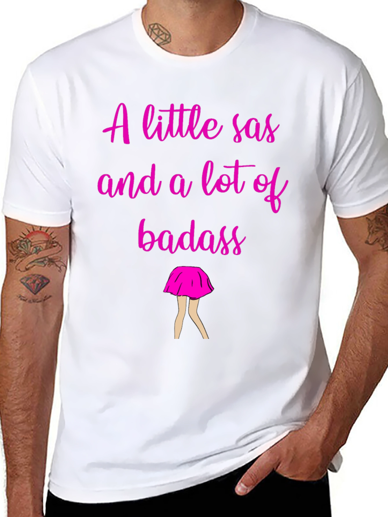 Sassy & Badass T-Shirt - Humor Tee