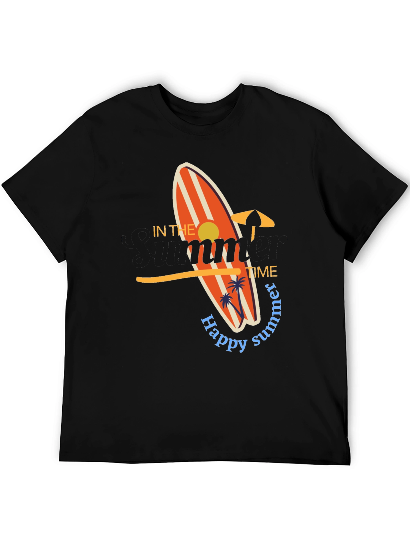 Happy Summer T-Shirt - Surfboard Design