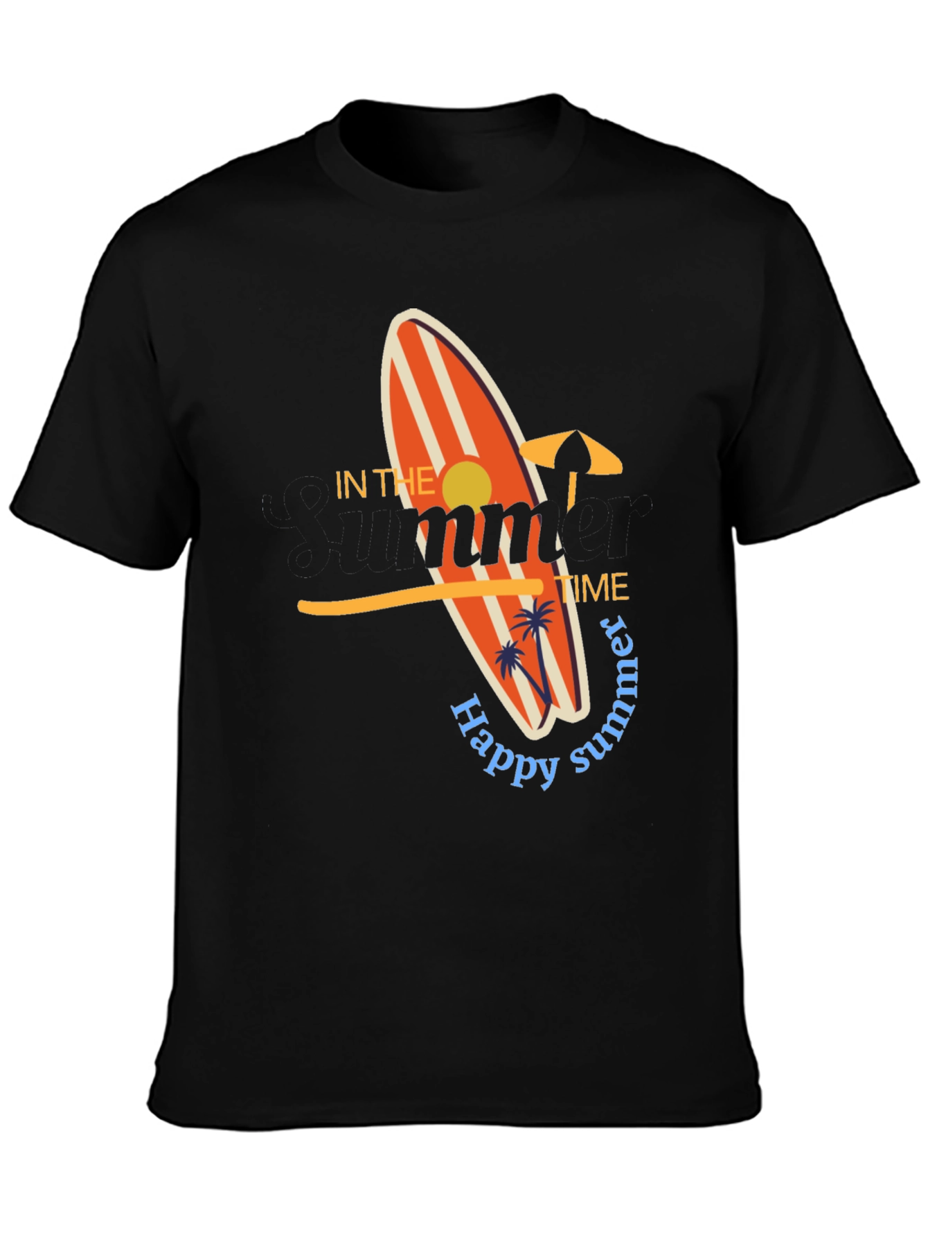Happy Summer T-Shirt - Surfboard Design