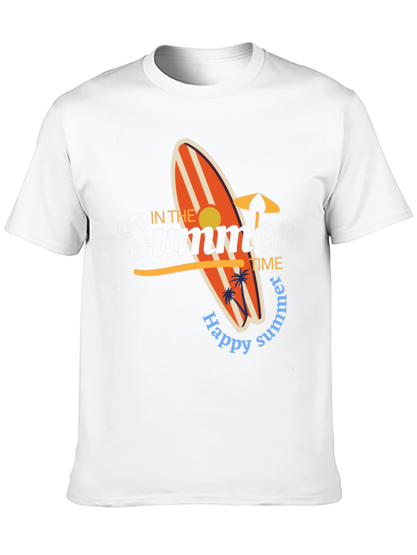Happy Summer T-Shirt - Surfboard Design