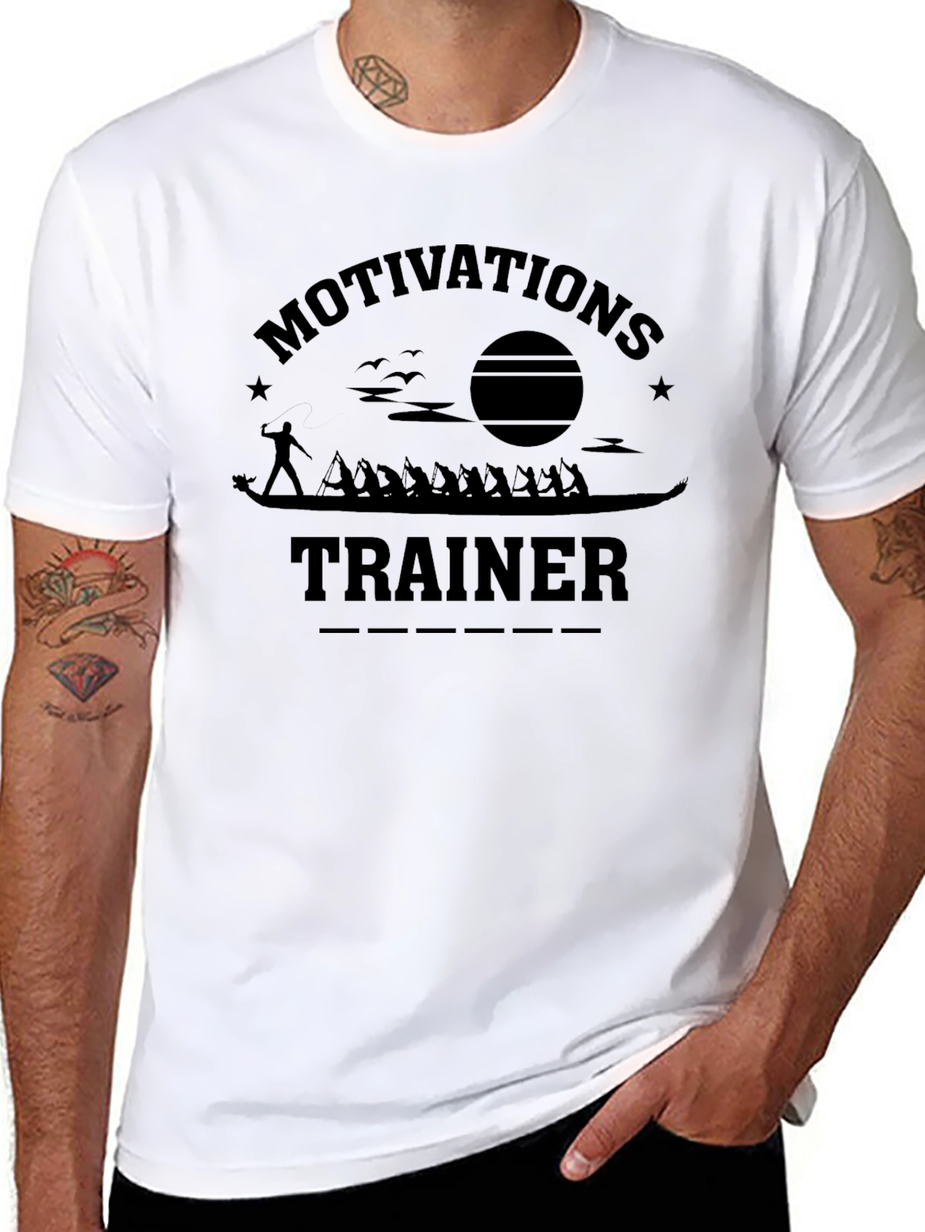 Motivational Trainer Graphic Tee
