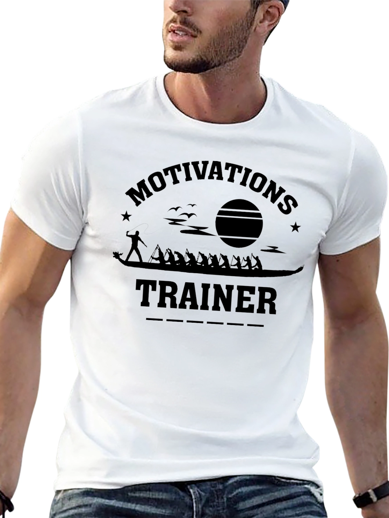 Motivational Trainer Graphic Tee