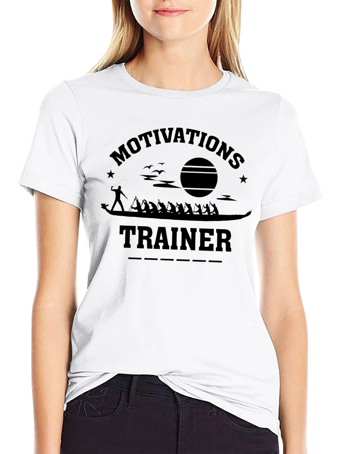 Motivational Trainer Graphic Tee