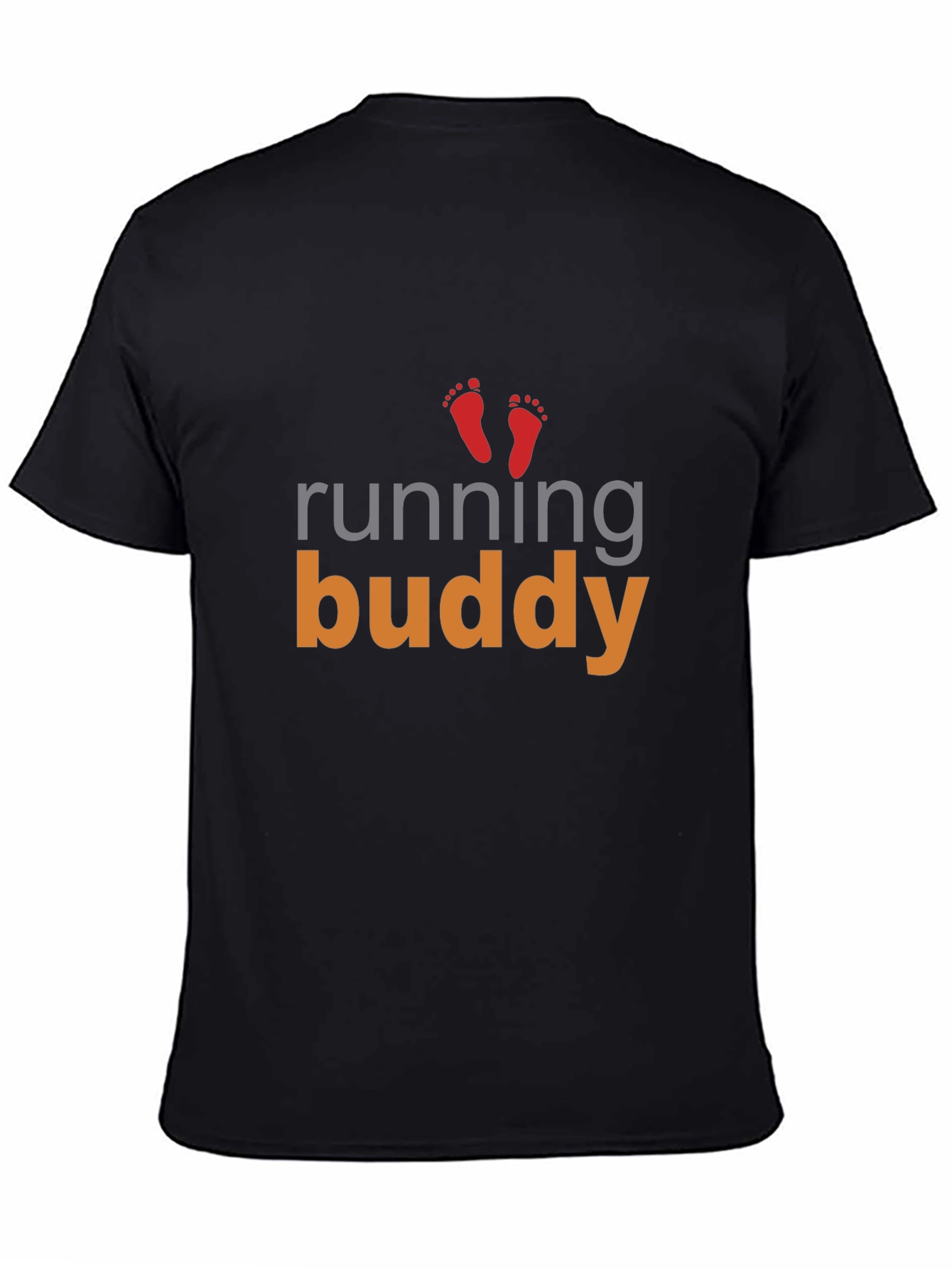 Running Buddy Graphic Tee - Black