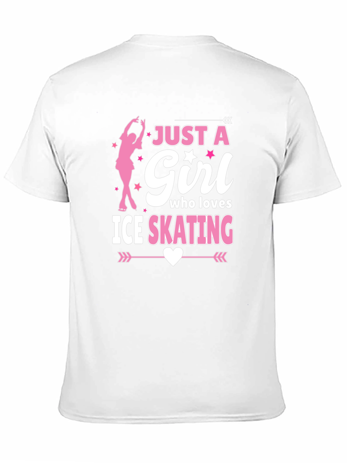 Girl Who Loves Ice Skating T-Shirt